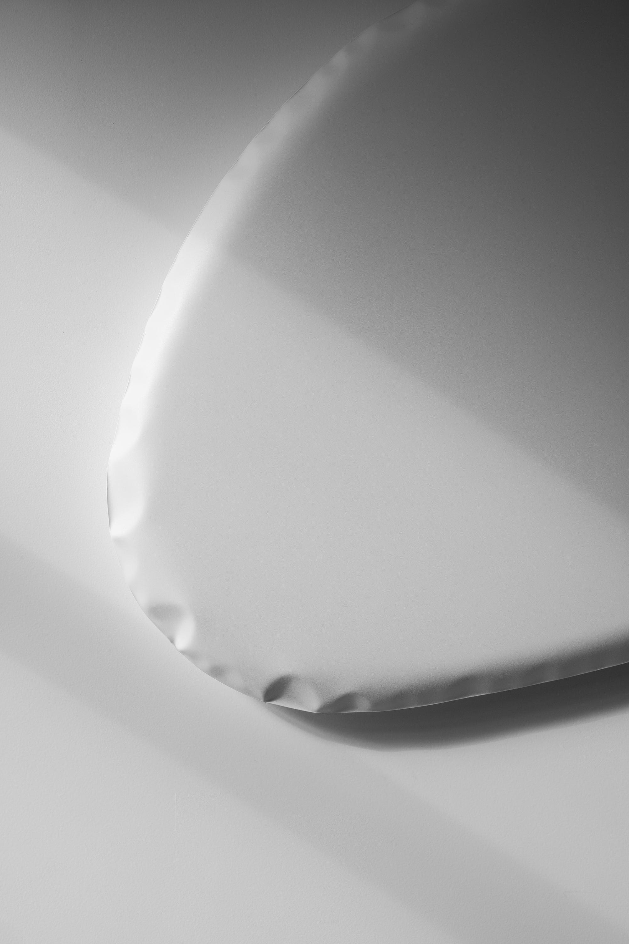 Lustro TAFLA O cotton candy biały mat Zieta Studio Eye on Design