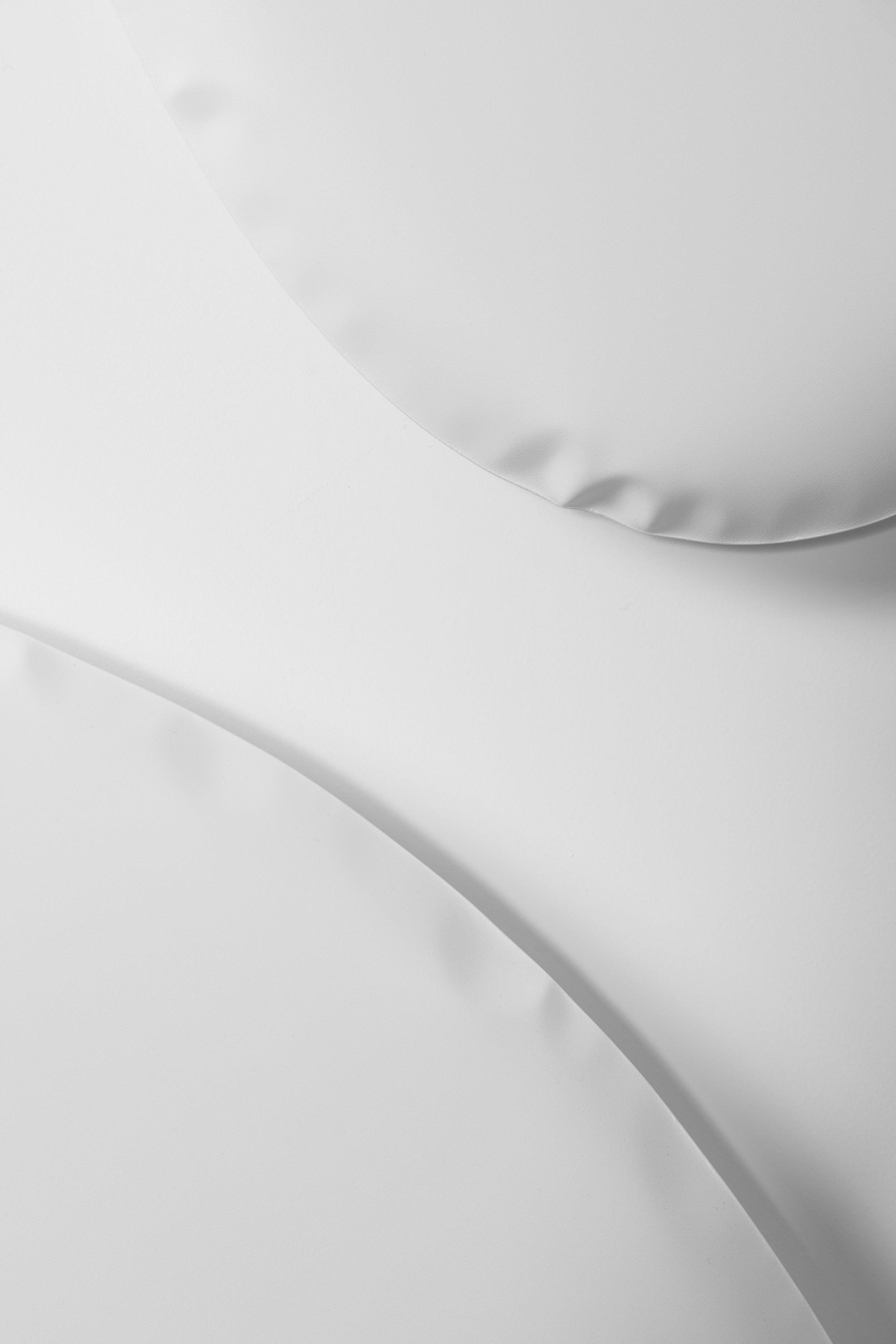 Lustro TAFLA O cotton candy biały mat Zieta Studio Eye on Design