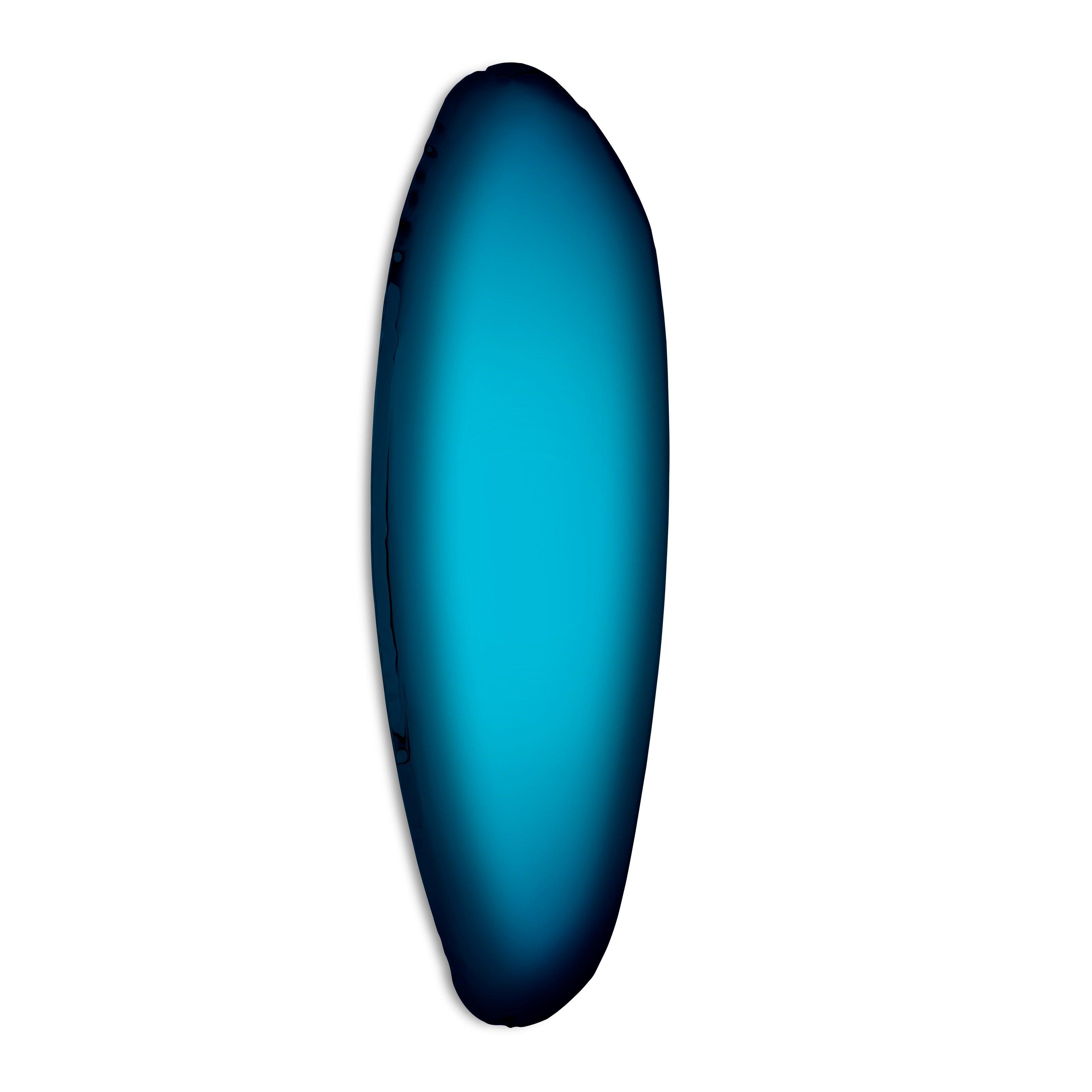 Lustro TAFLA O gradient kosmiczny błękit – Zieta Studio