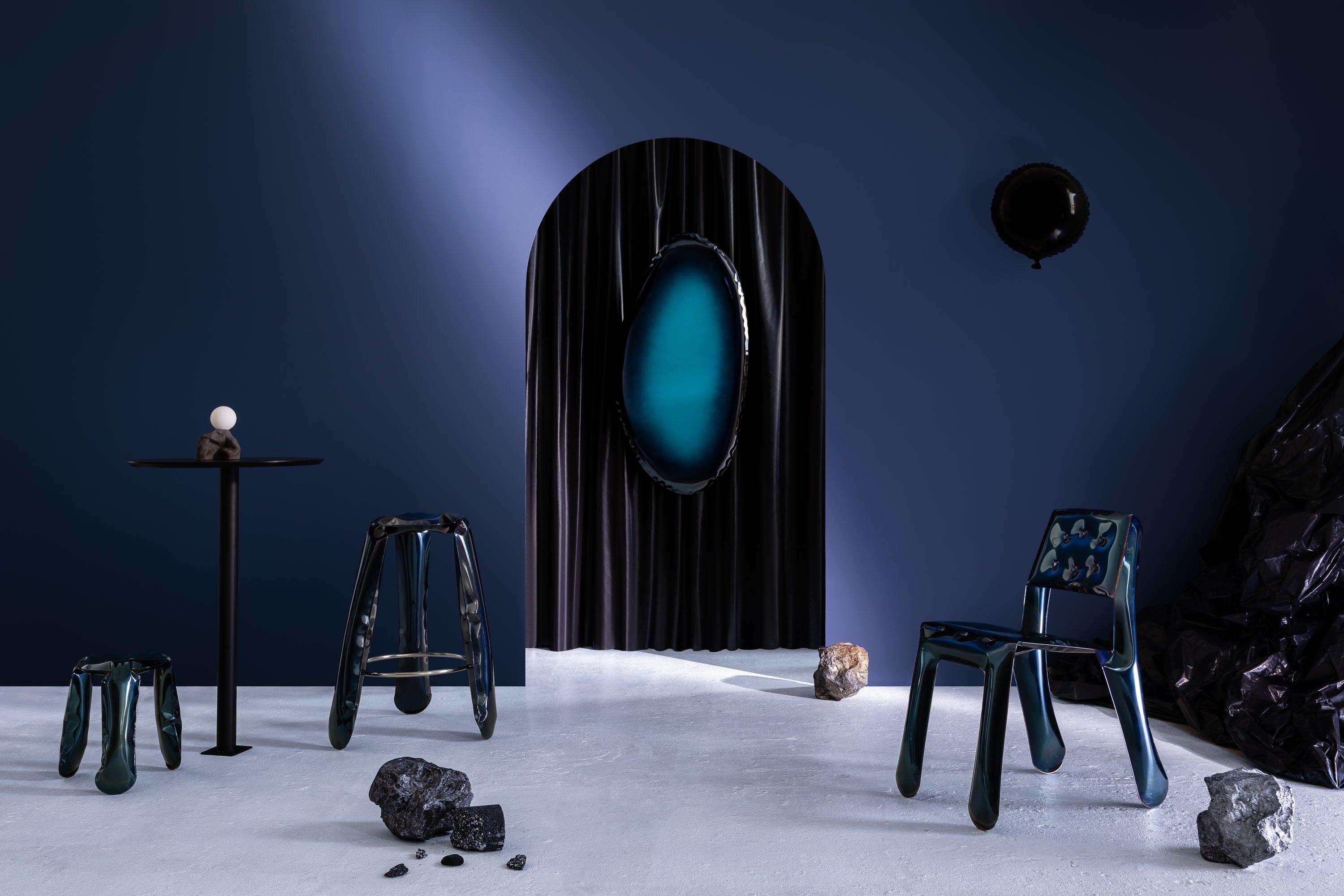 Lustro TAFLA O gradient kosmiczny błękit, marka Zieta Studio