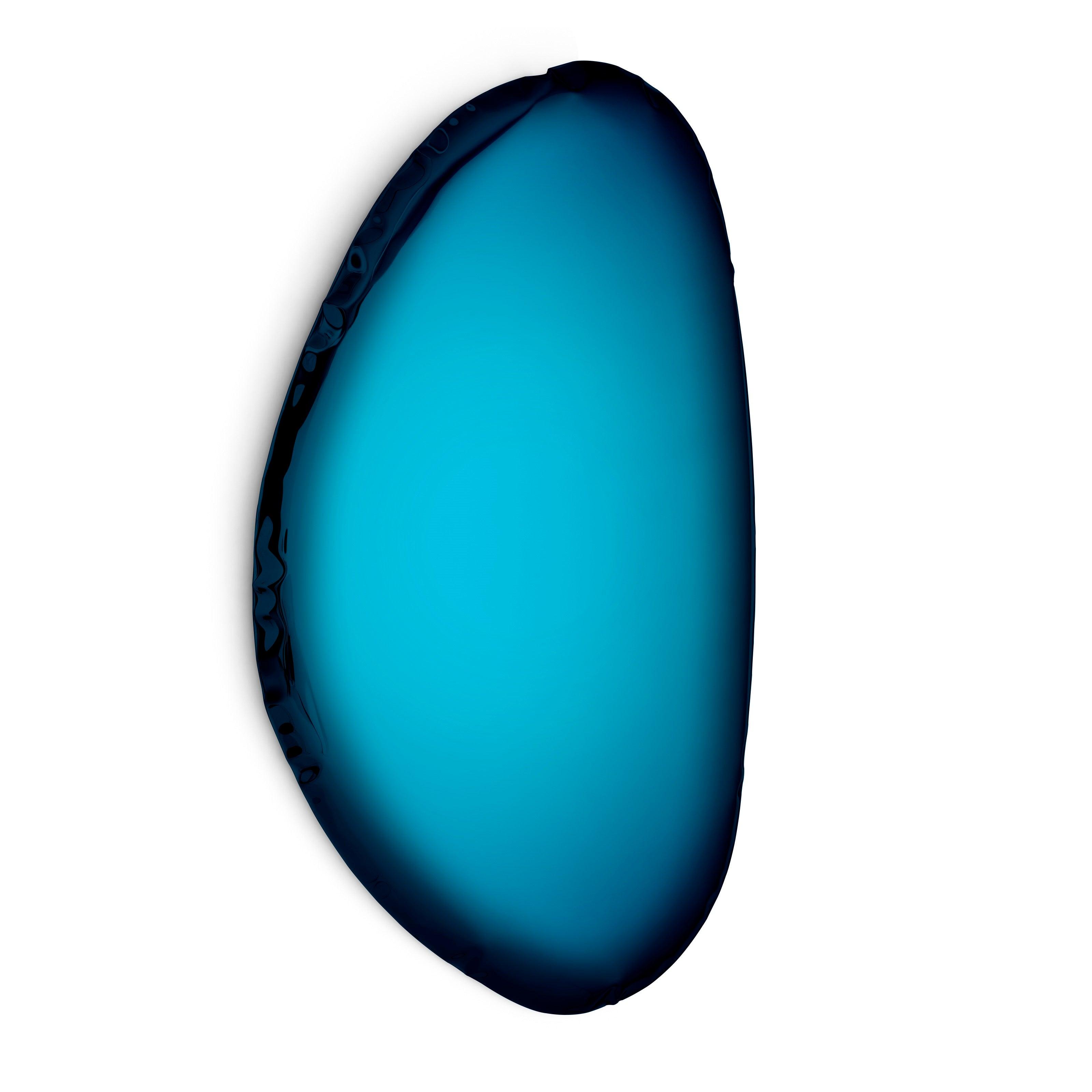 Lustro TAFLA O gradient kosmiczny błękit – Zieta Studio