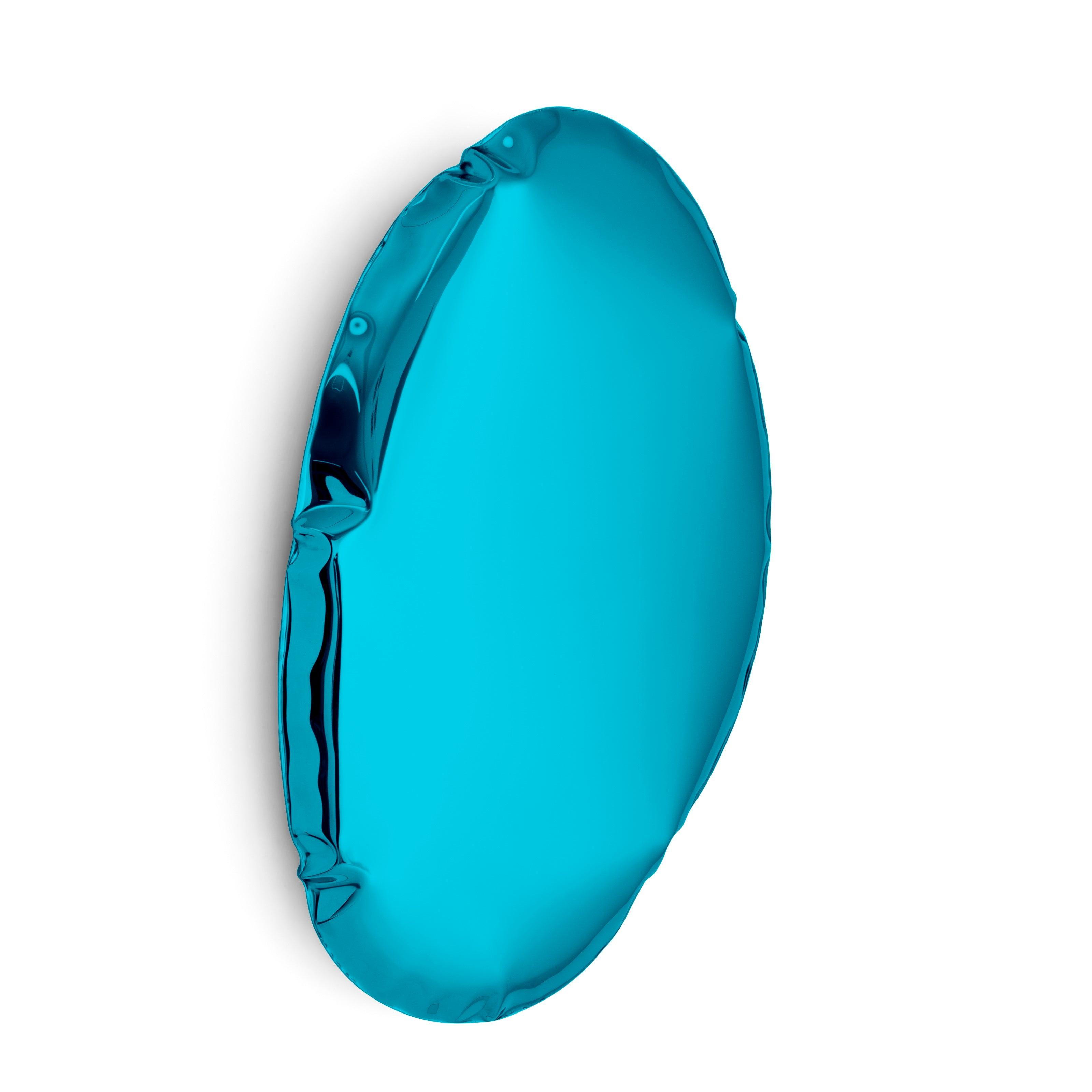 Lustro TAFLA O gradient szafir – szkło, Zieta Studio