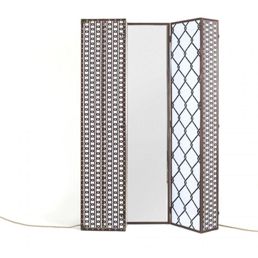 Lustro z podświetleniem LIGHTING TUNK Seletti Eye on Design