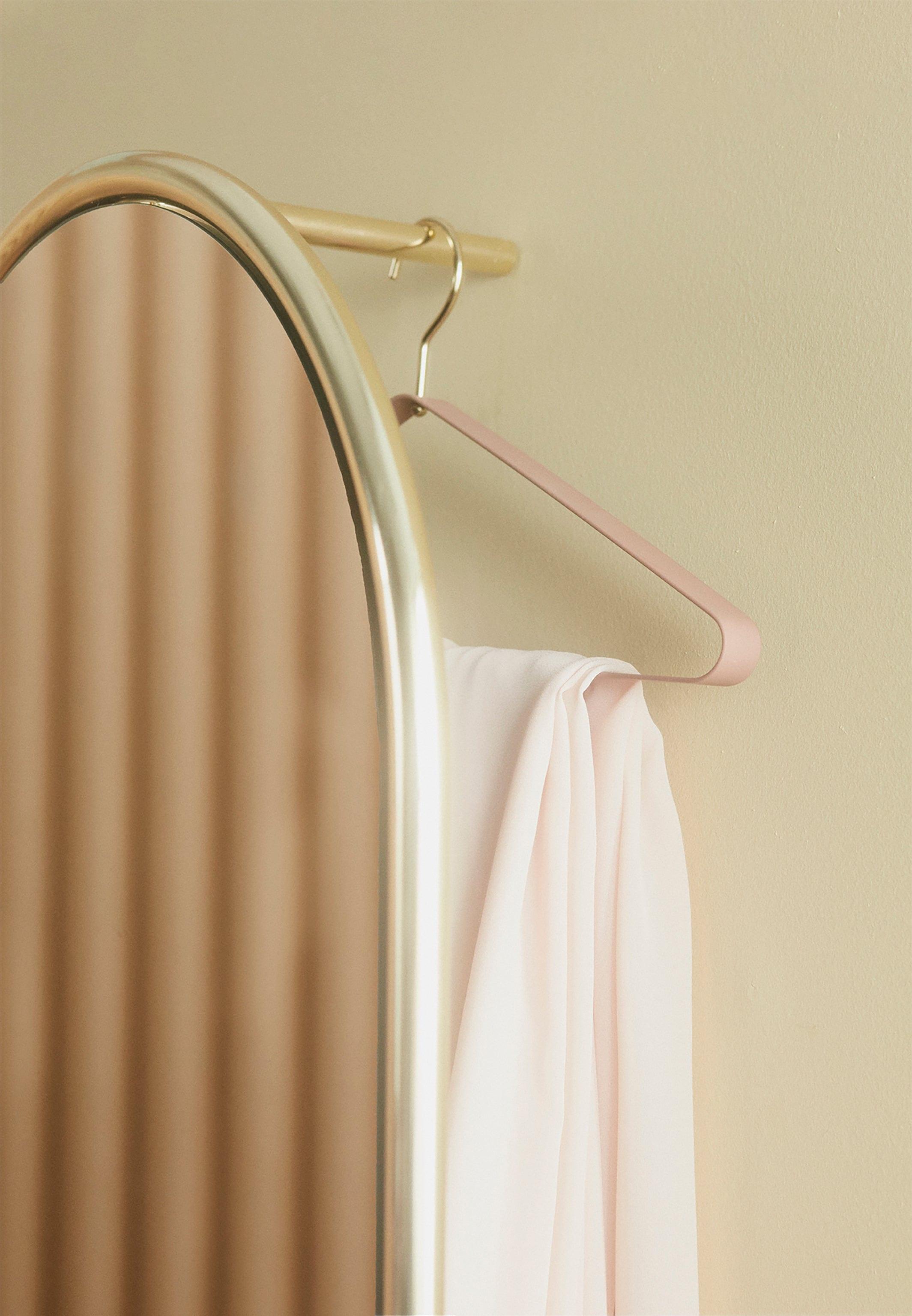 Lustro z wieszakiem ANGUI złota rama AYTM Eye on Design