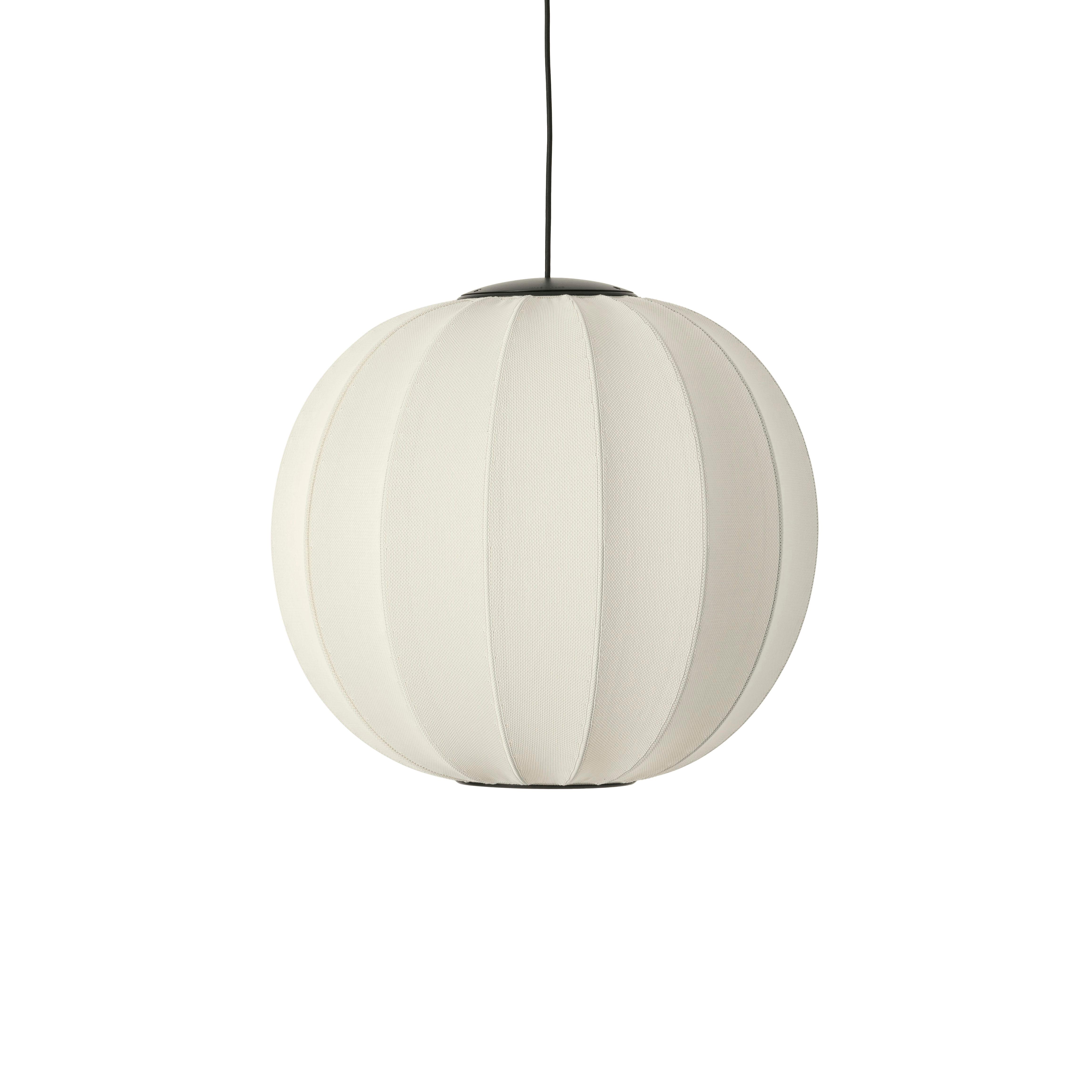 Hanglamp KNIT-WIT ROND parelmoer