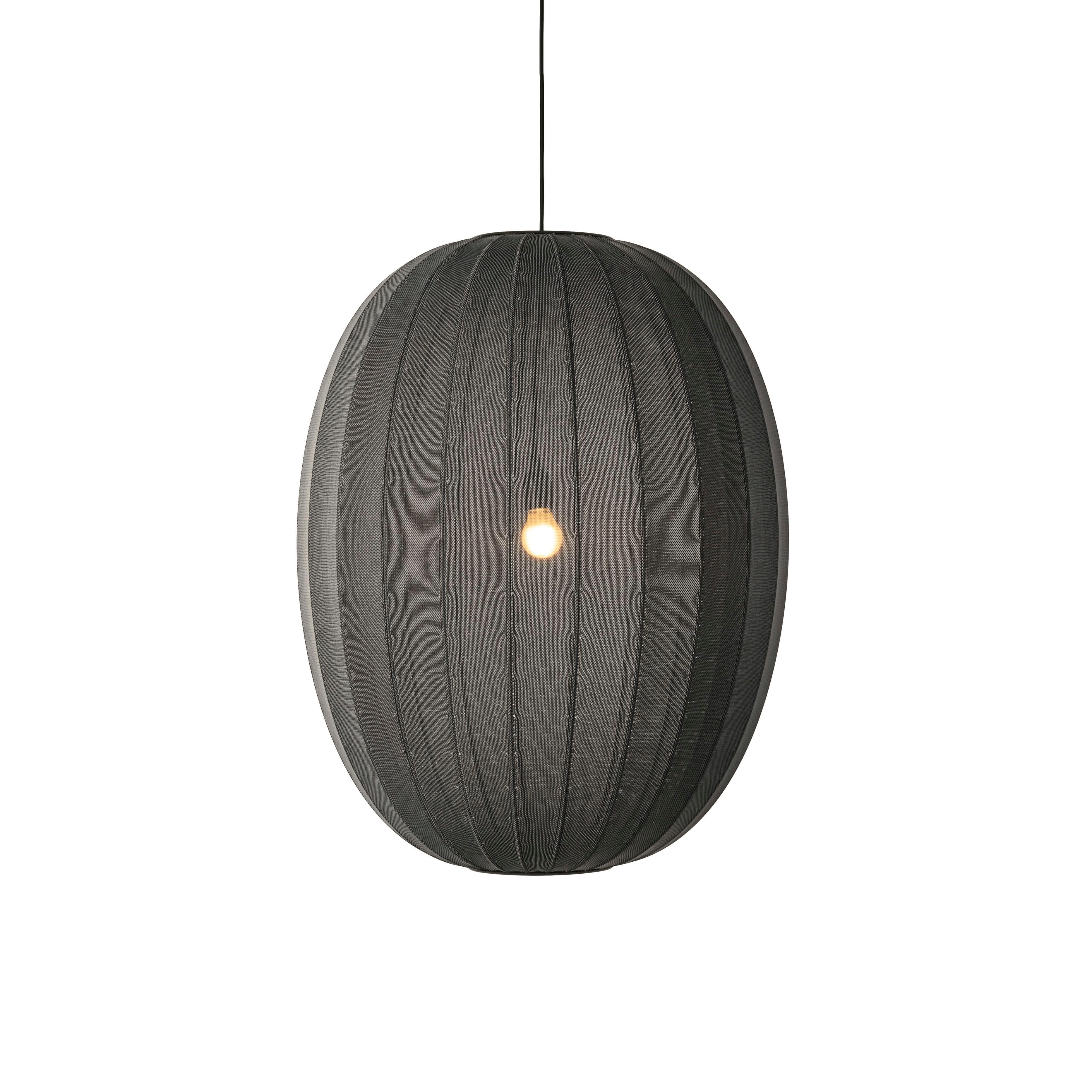 Lampa wisząca KNIT-WIT HIGH czarny, marka Made by Hand