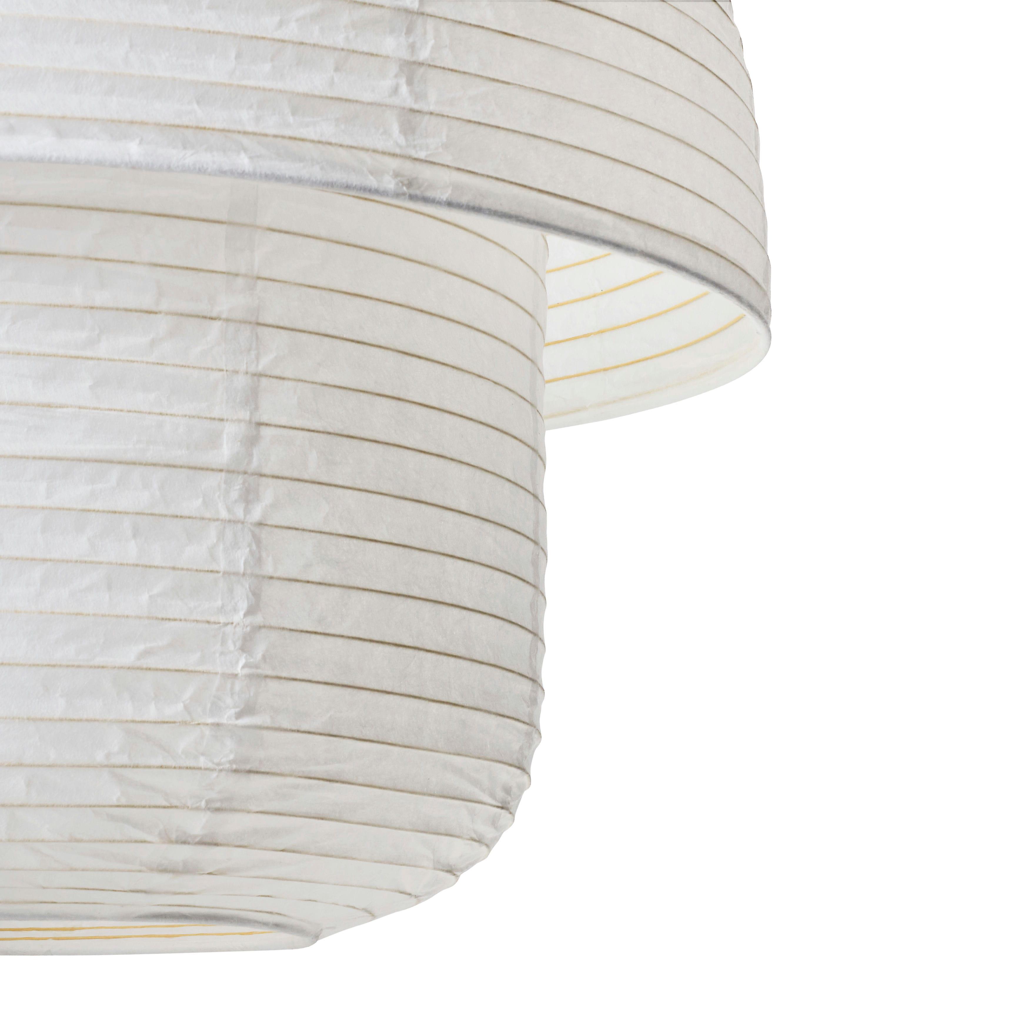 Lampa wisząca PAPIER DOUBLE biały, marka Made by Hand