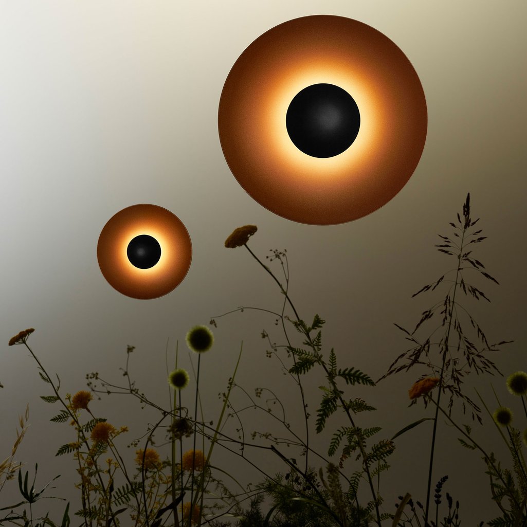 Buitenwandlamp GINGER roestbruin