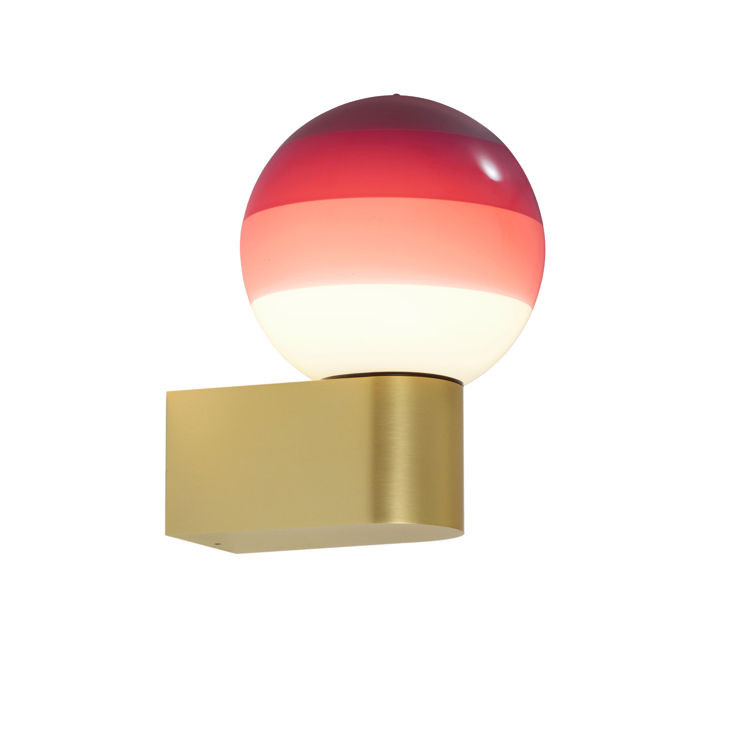 Wandlamp DIPPING bordeaux