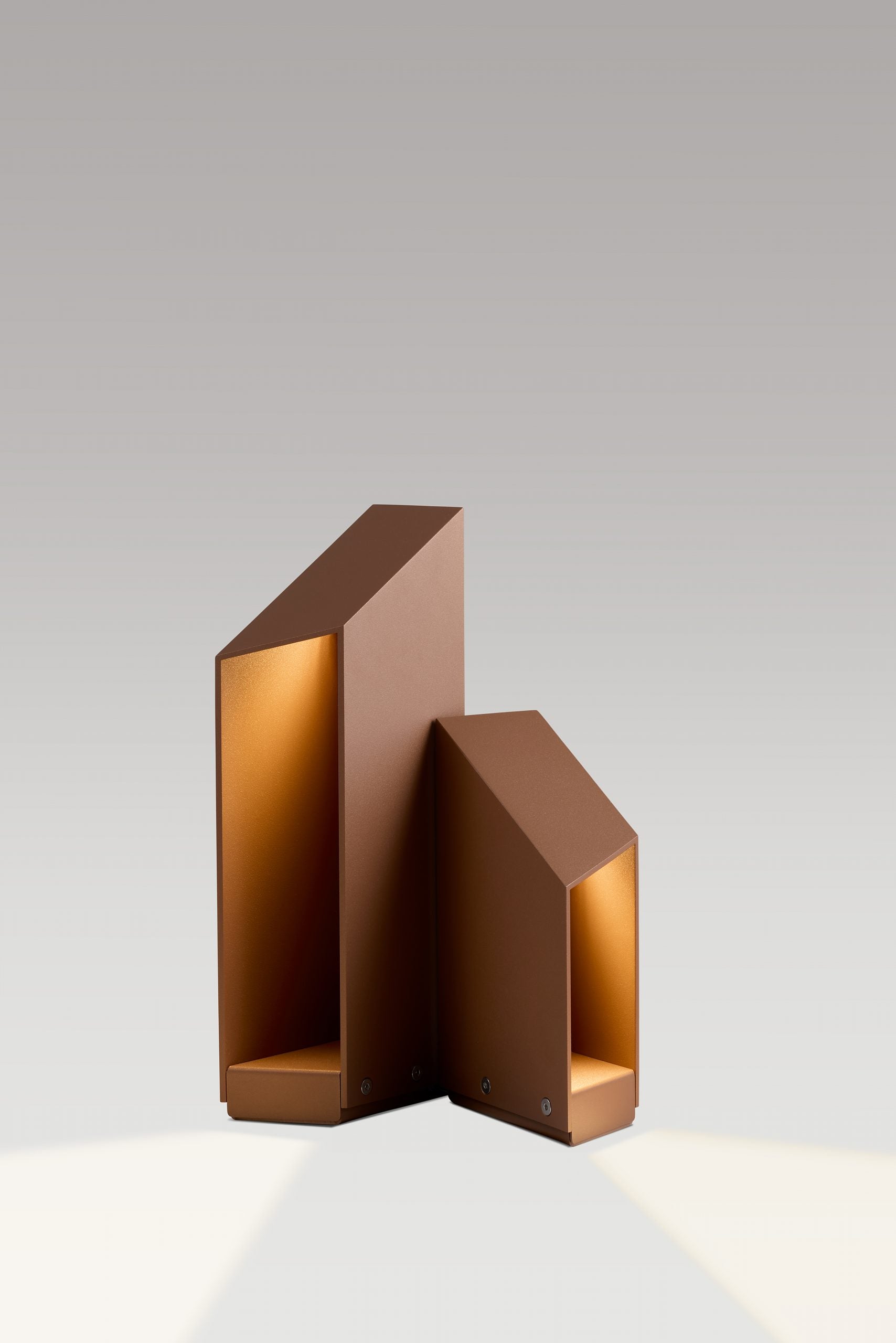 Buitenlamp DOMUS bruin