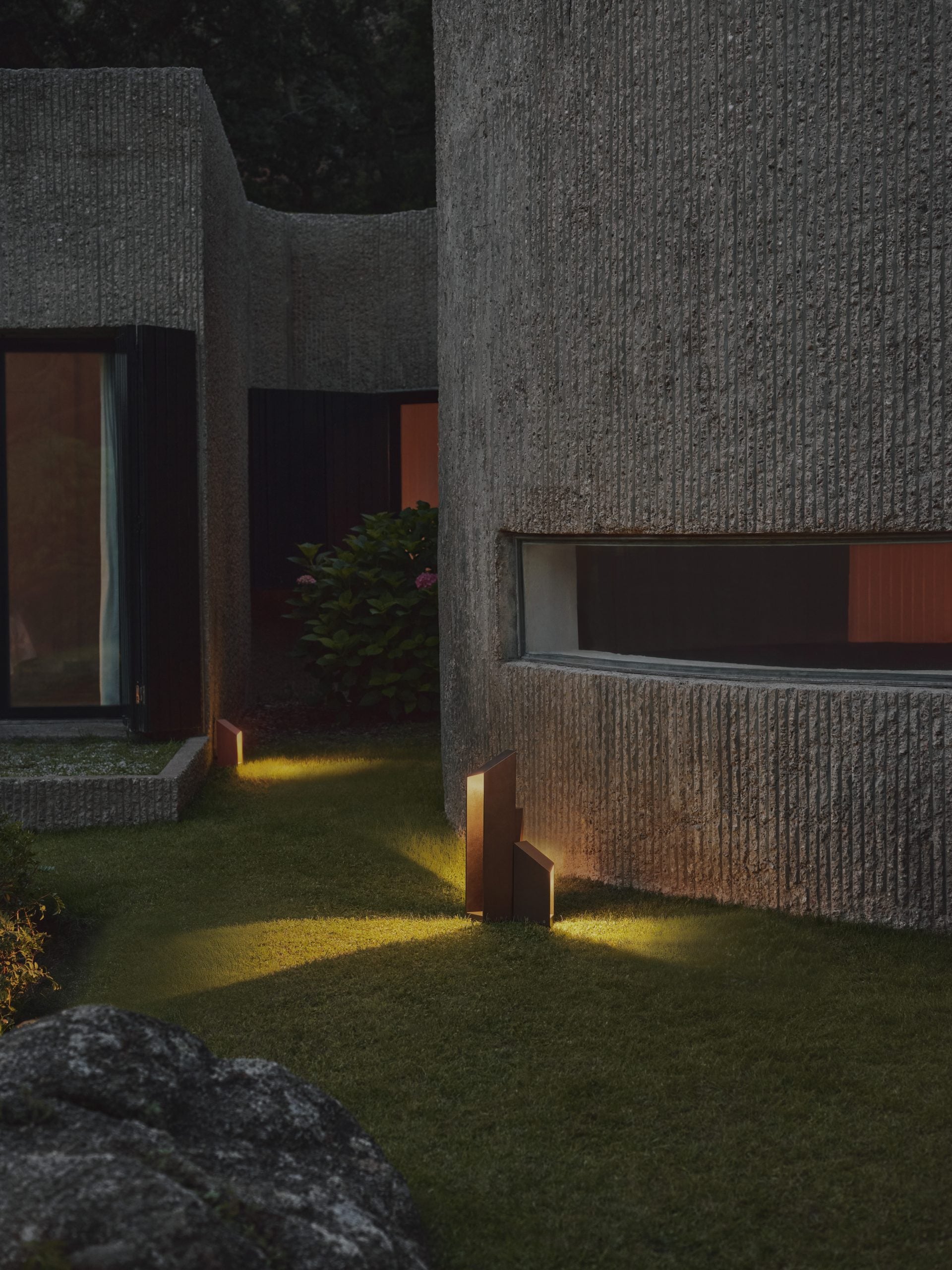 Buitenlamp DOMUS bruin