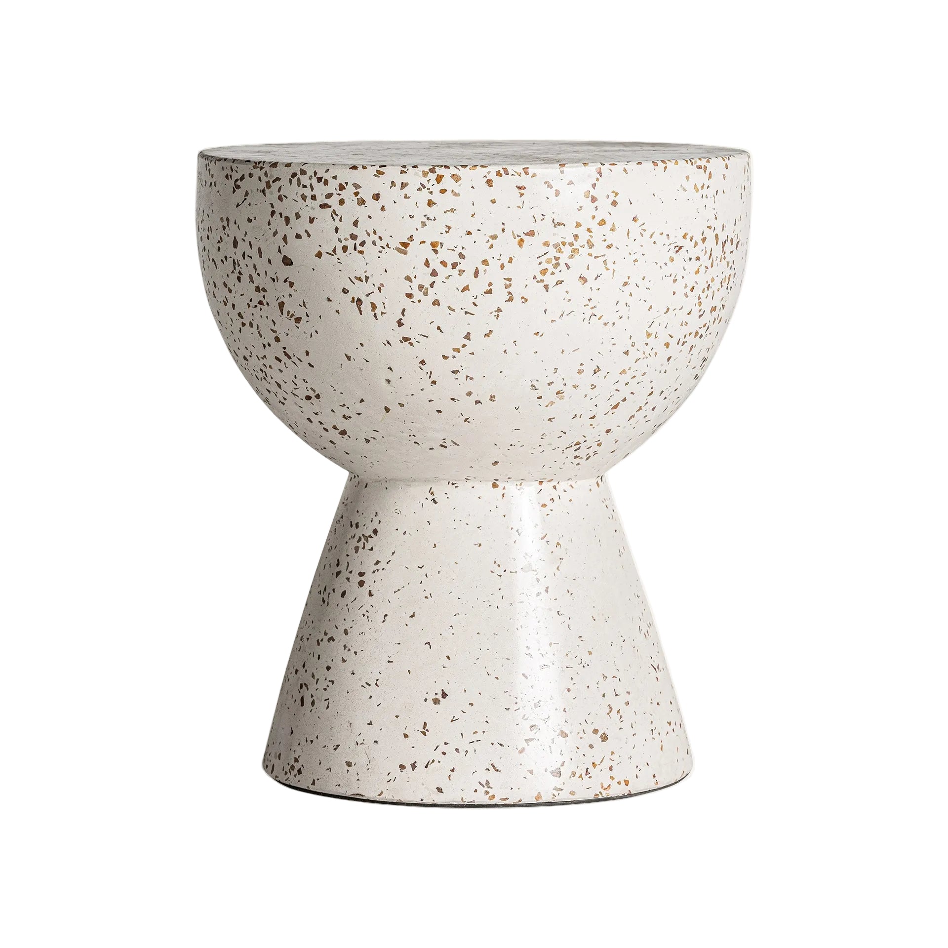 Bijzettafel ALBENGA terrazzo
