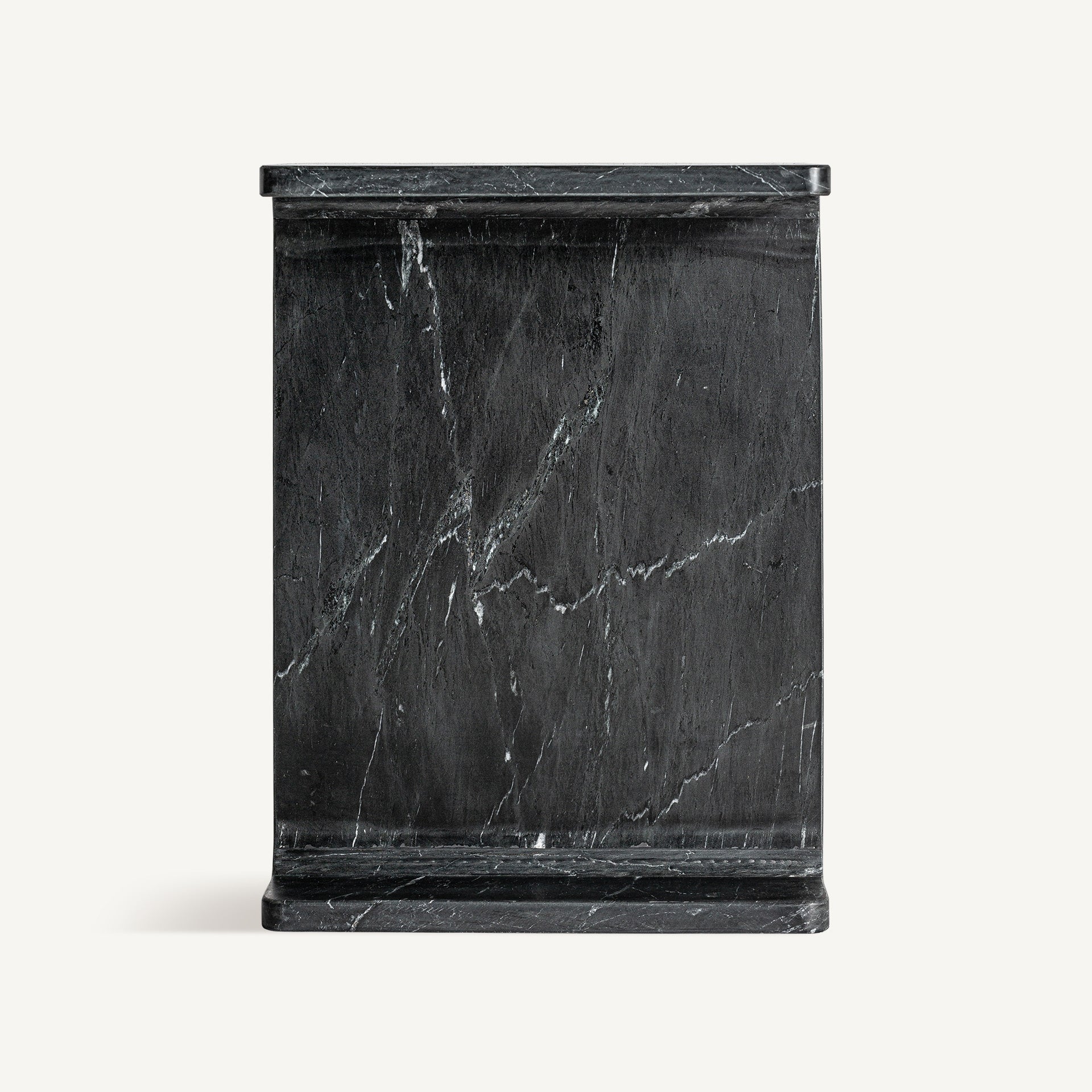 MARQUINA Side Table Black Marble