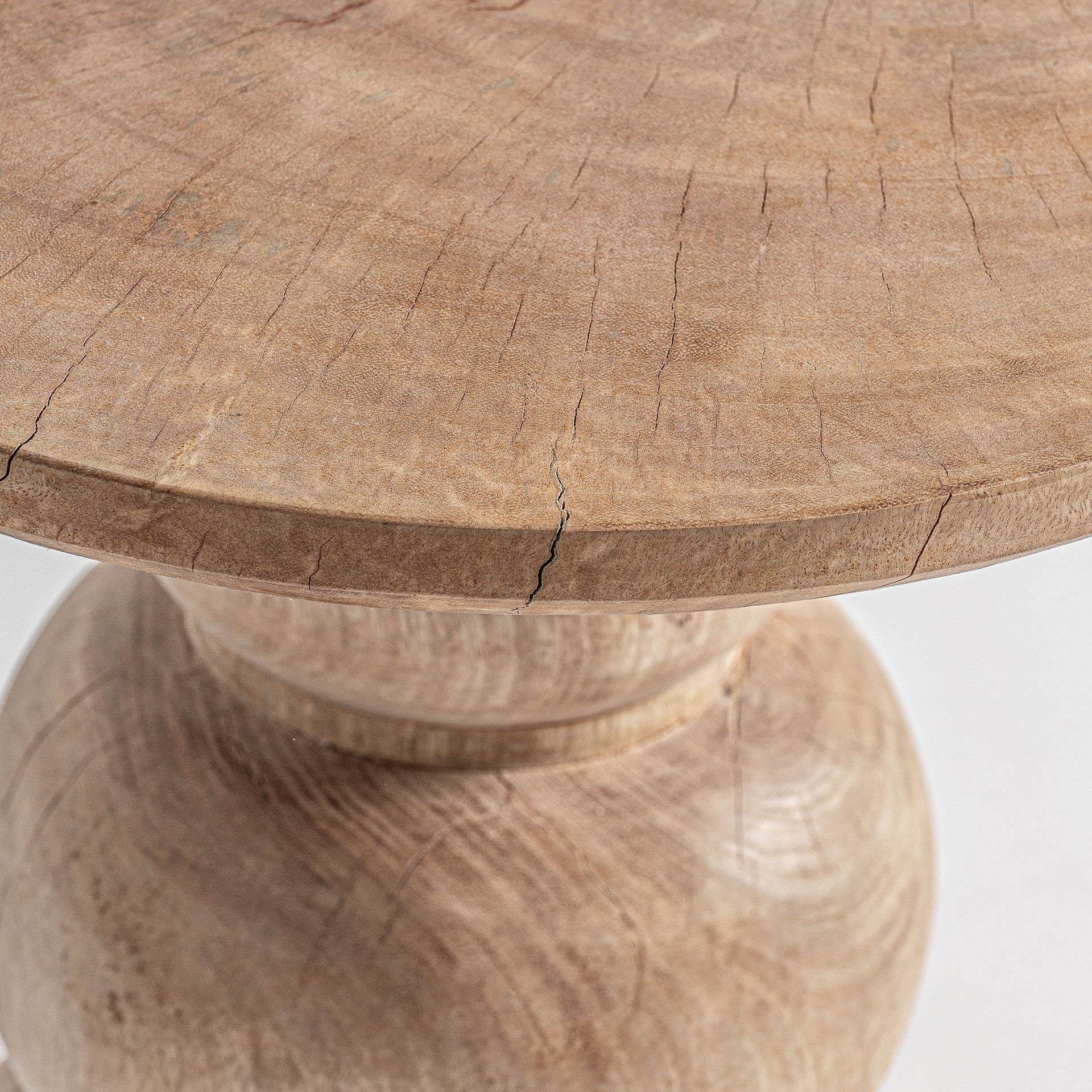 RIMINI Round Side Table Mango Wood