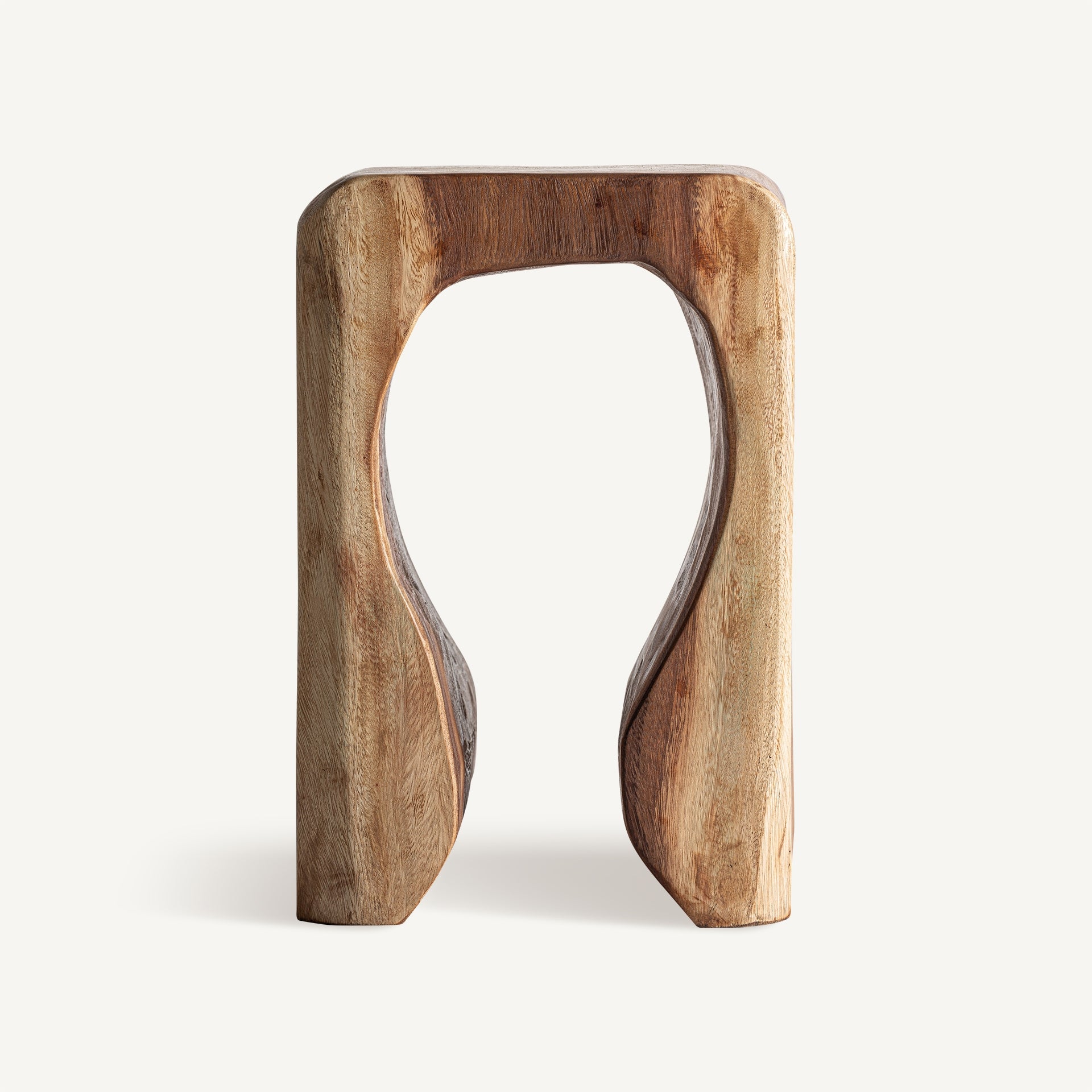 RAILWAY Side Table Suar Wood