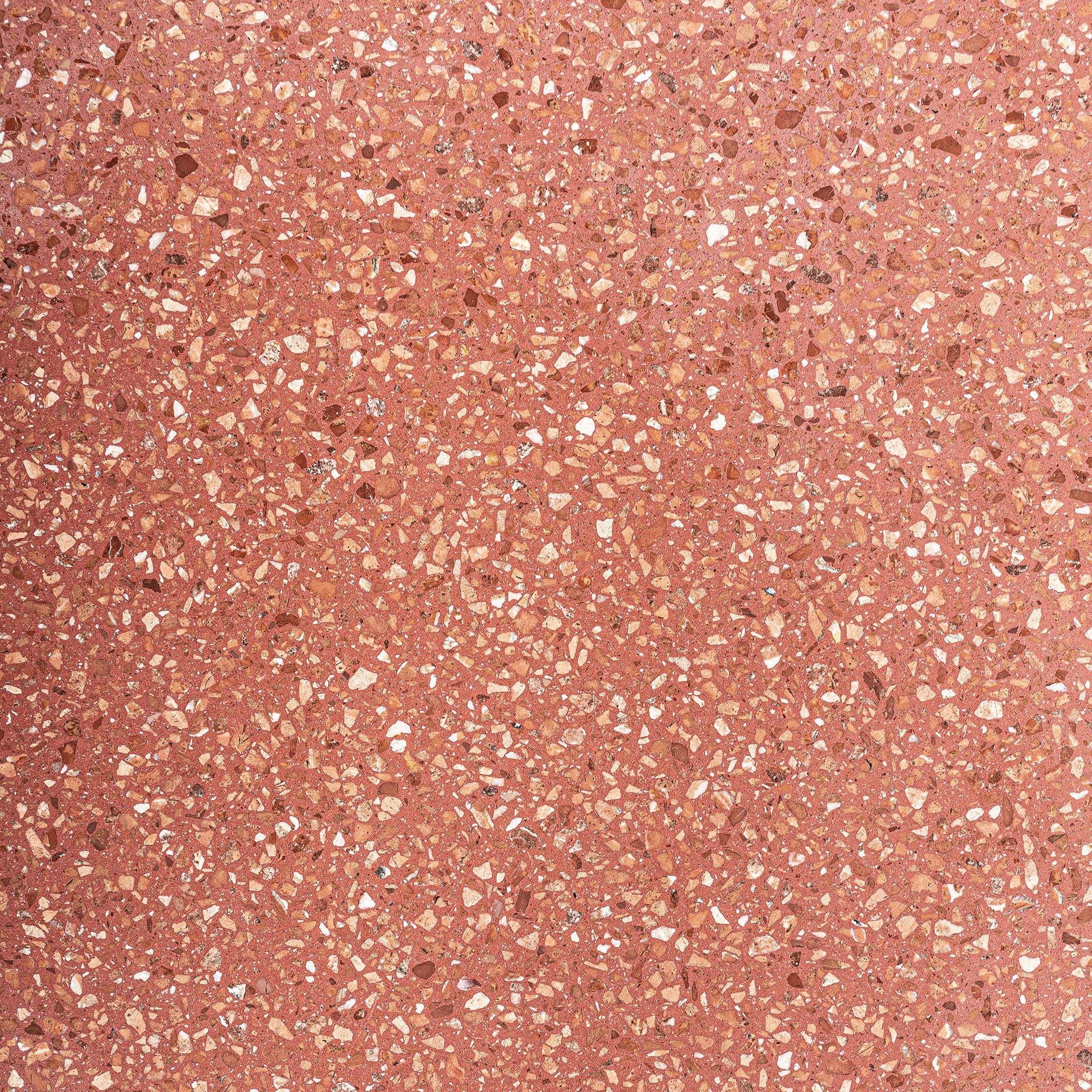 Barkast ALFERCE bordeaux terrazzo met houten basis