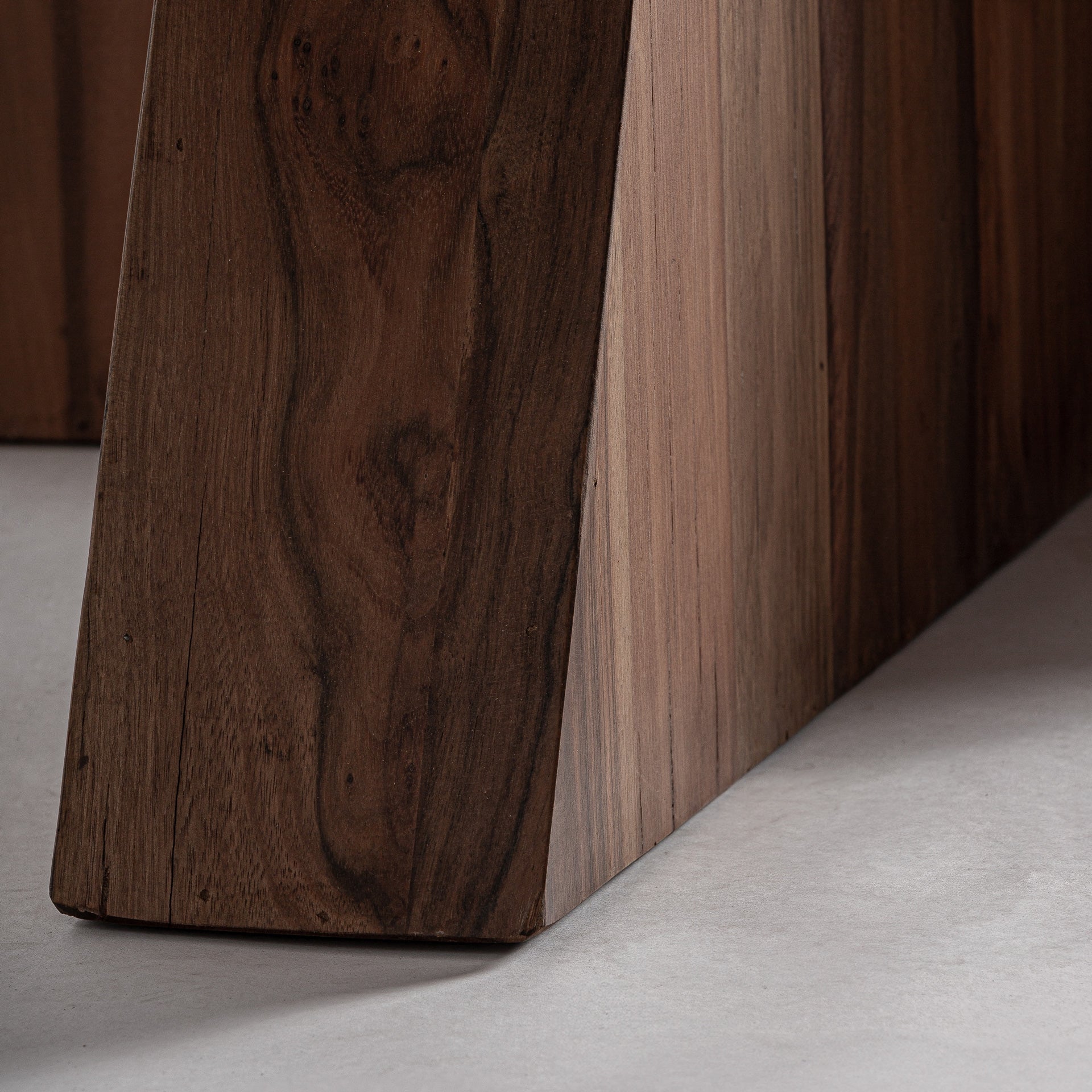 BRUTALIST Recycled Wood Table