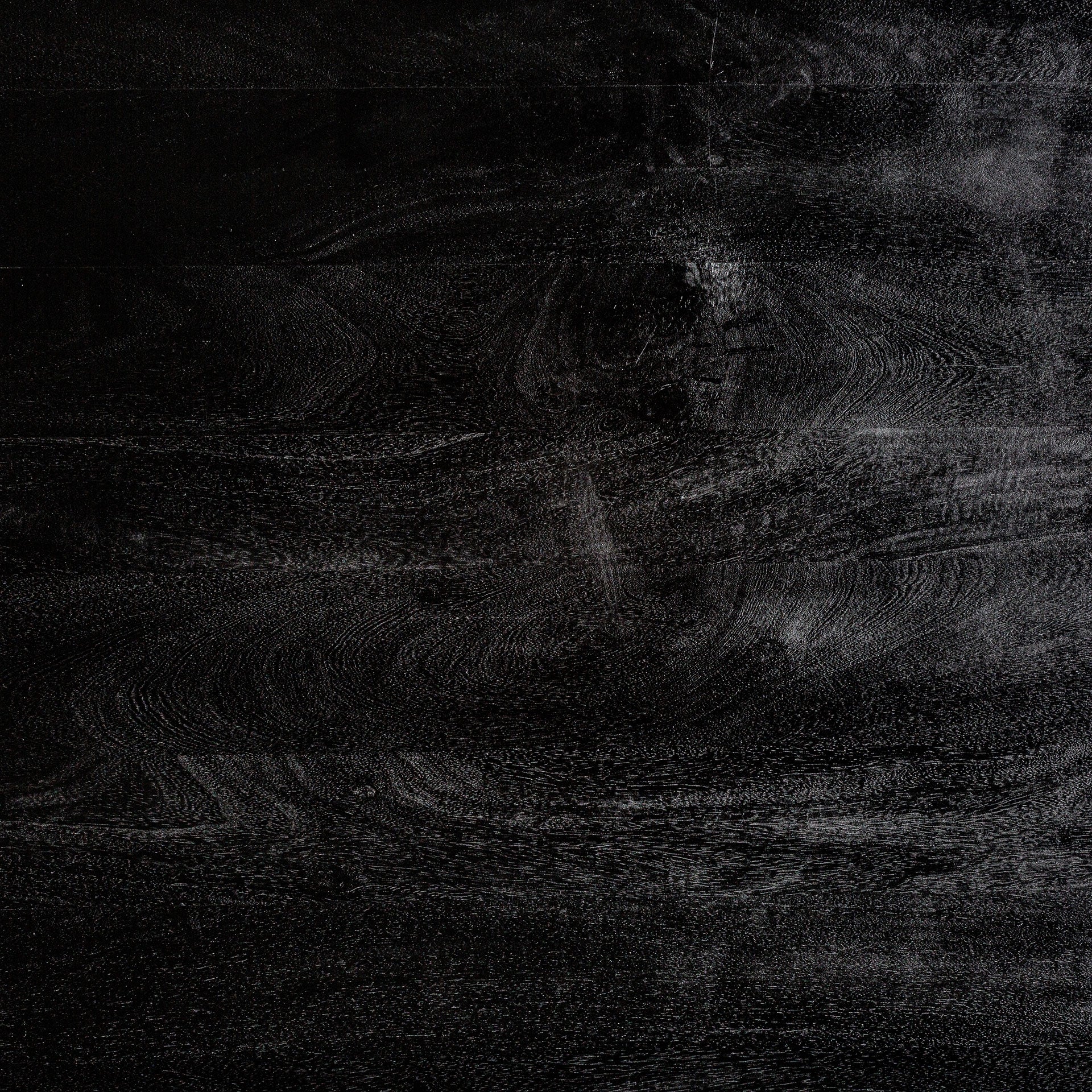 Ovaler Tisch NAUEN schwarzes Mangoholz