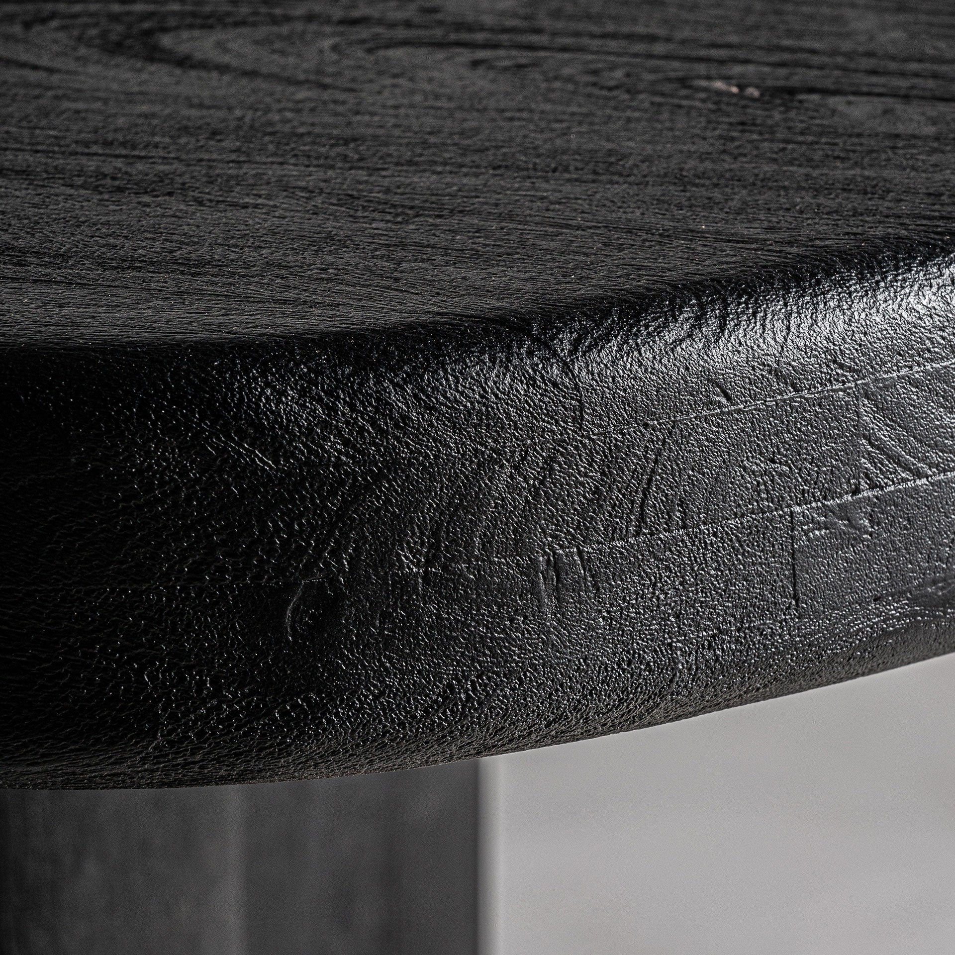 Tisch WORTZ schwarzes Akazienholz