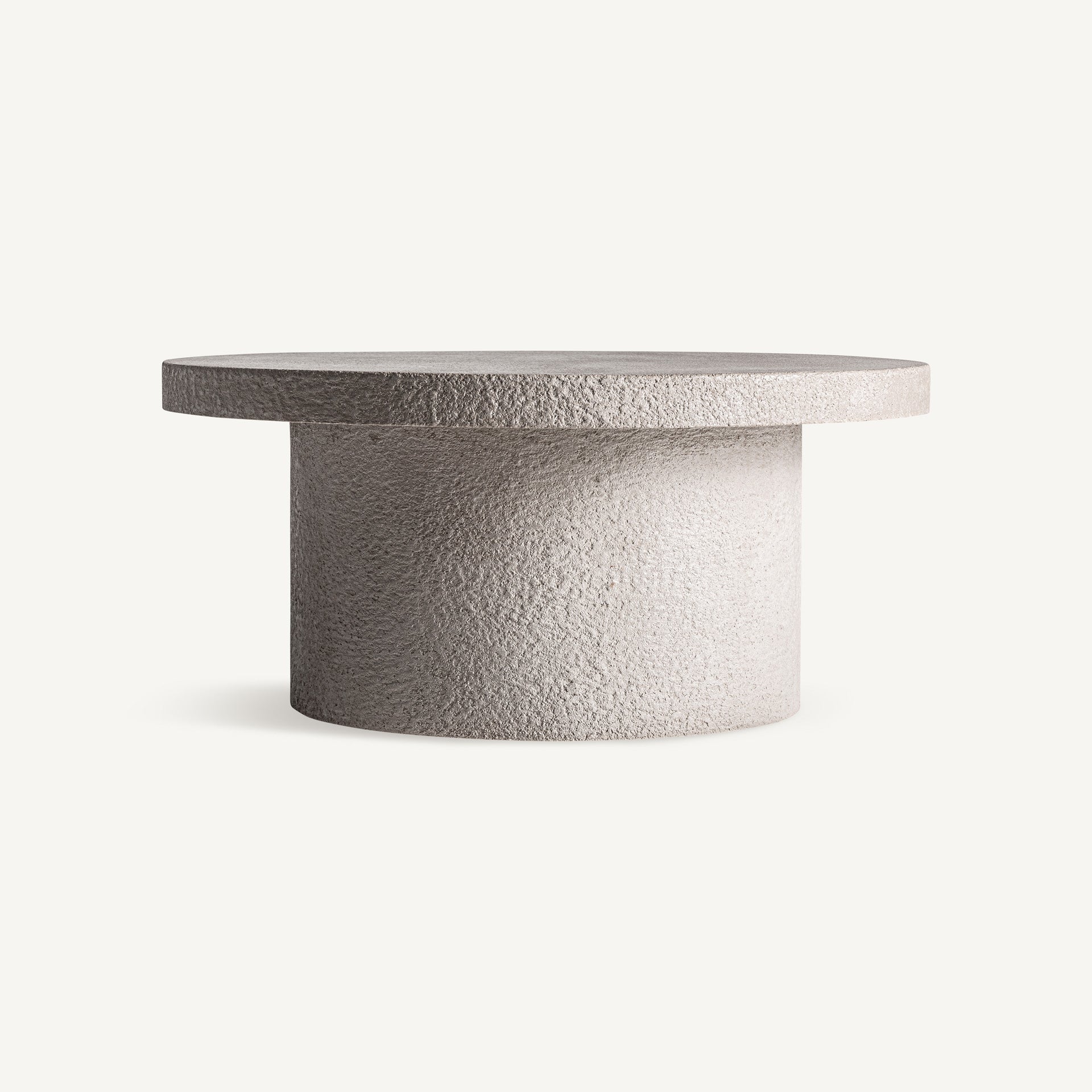 Außenkaffee-Tisch BANFE gebrochenes Weiß