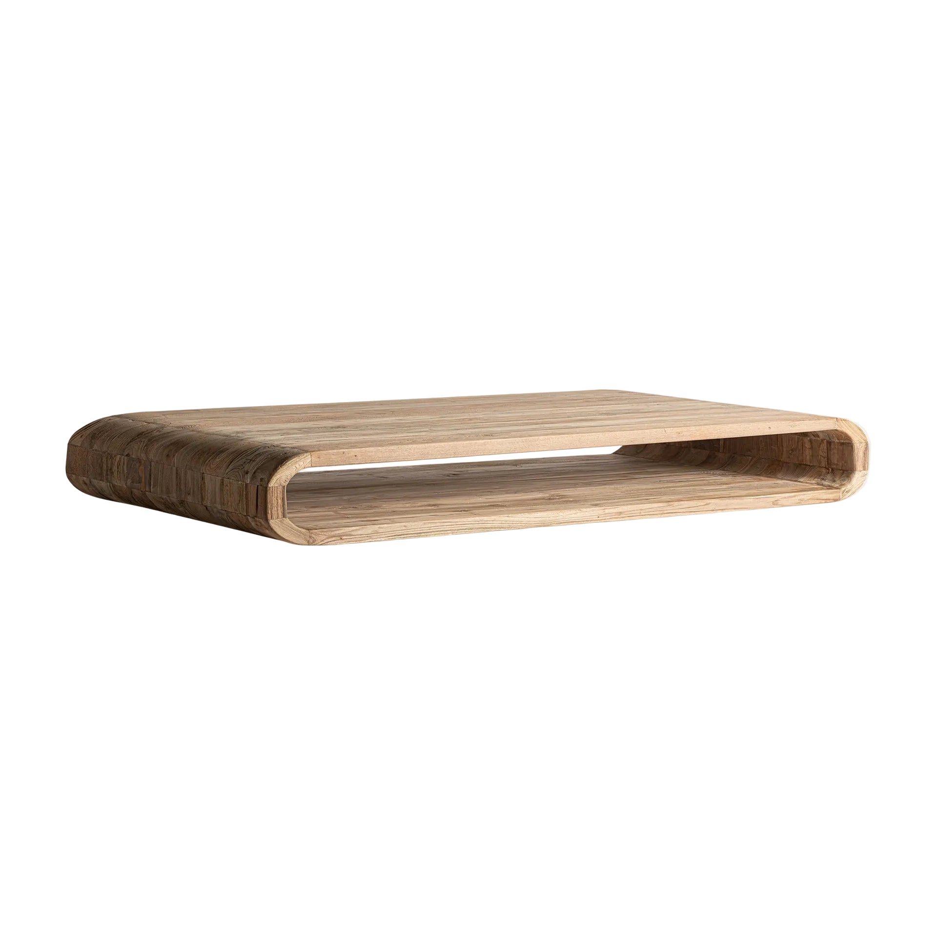 Buiten koffie tafel CORBA gerecycled hout