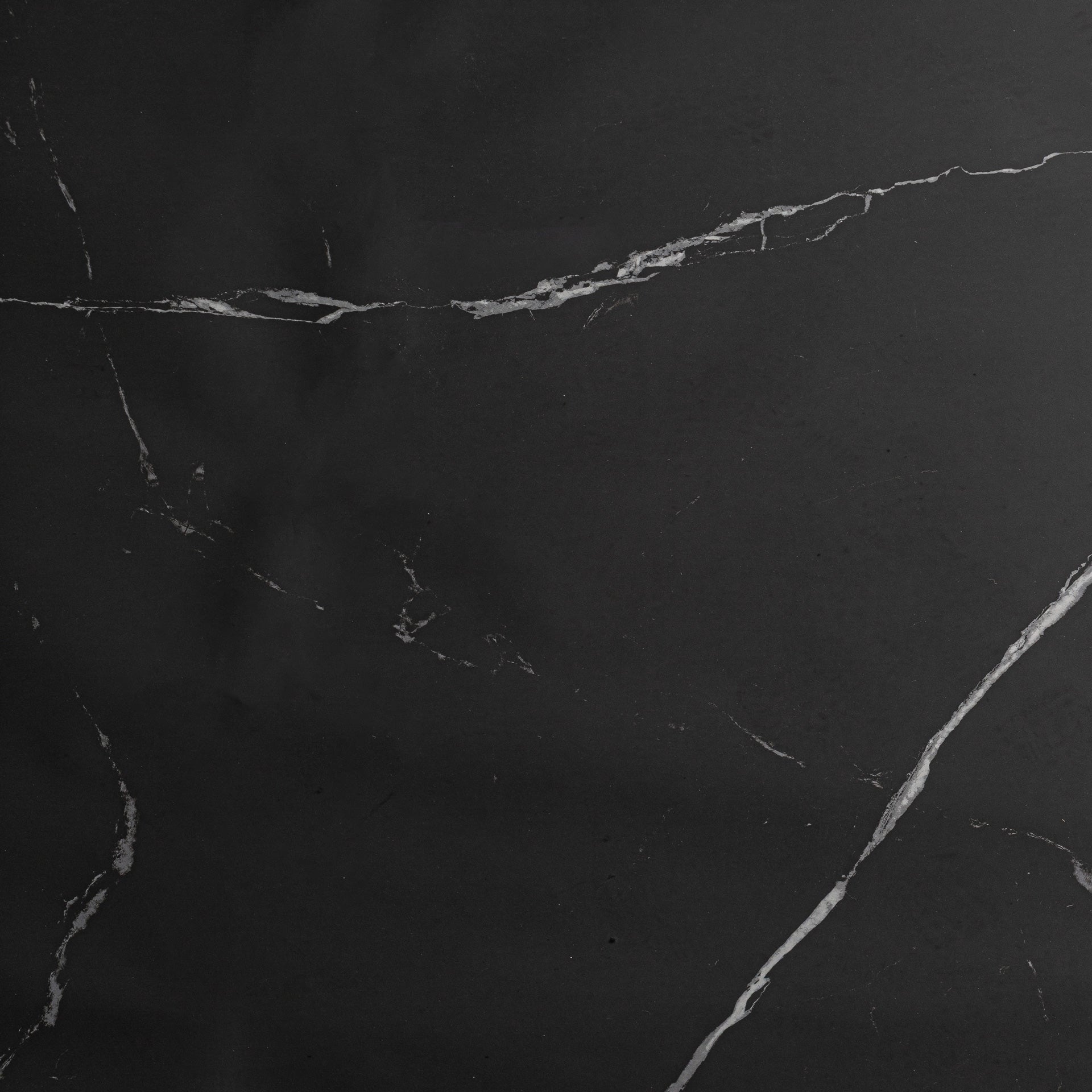 NEUFS Coffee Table with Walnut Veneer and Black Top