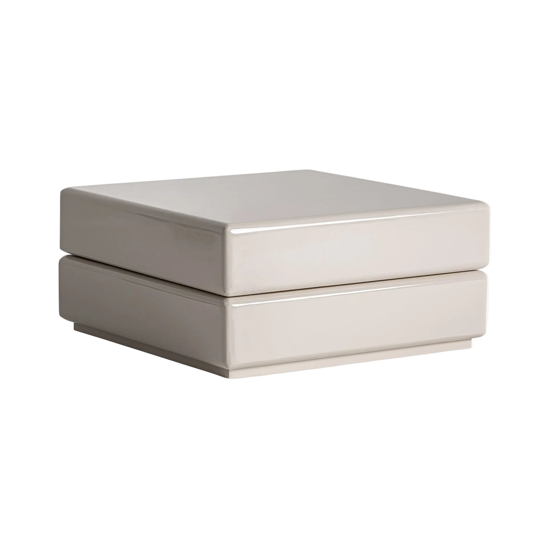 WHIEL Beige Square Coffee Table