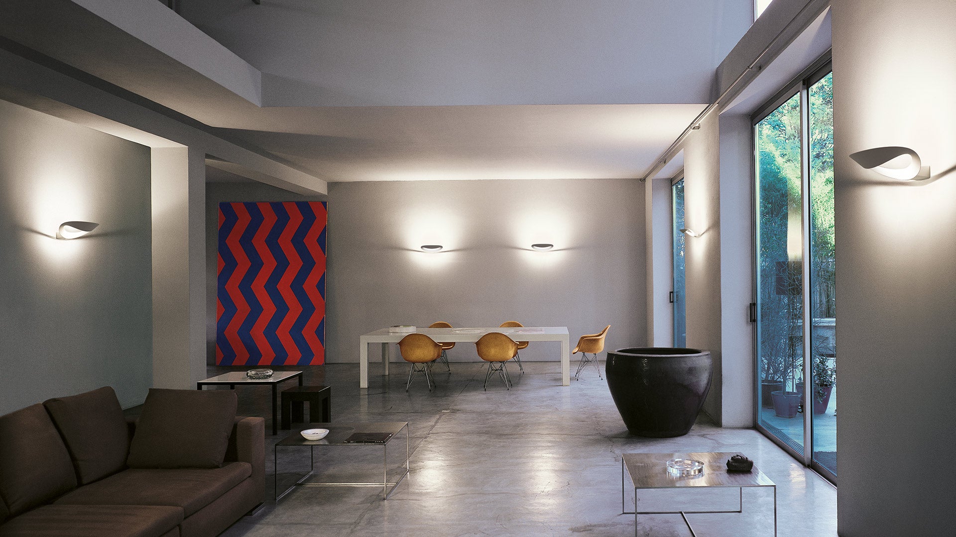 Wandlamp MESMERI LED wit