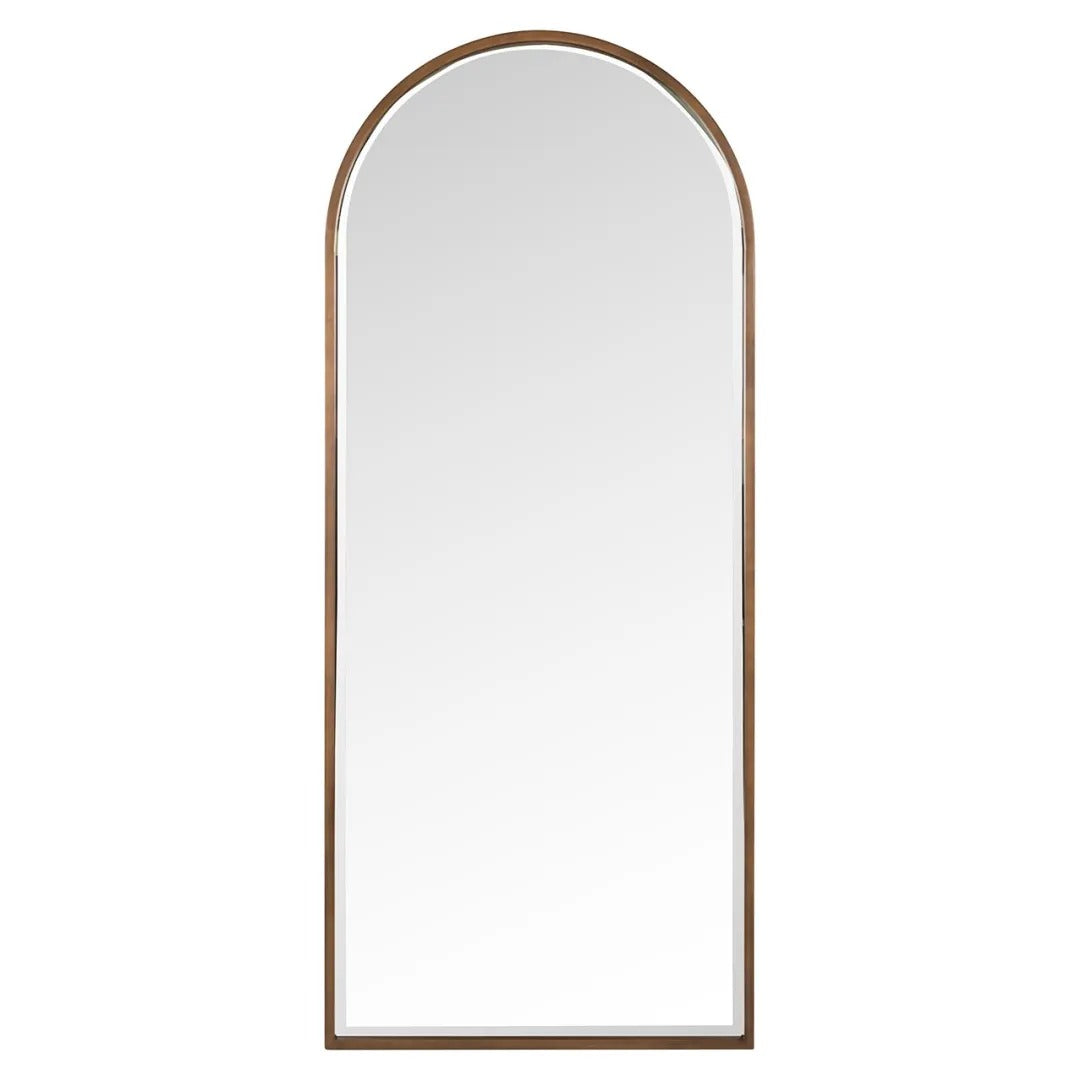 MAYLINN brushed gold mirror