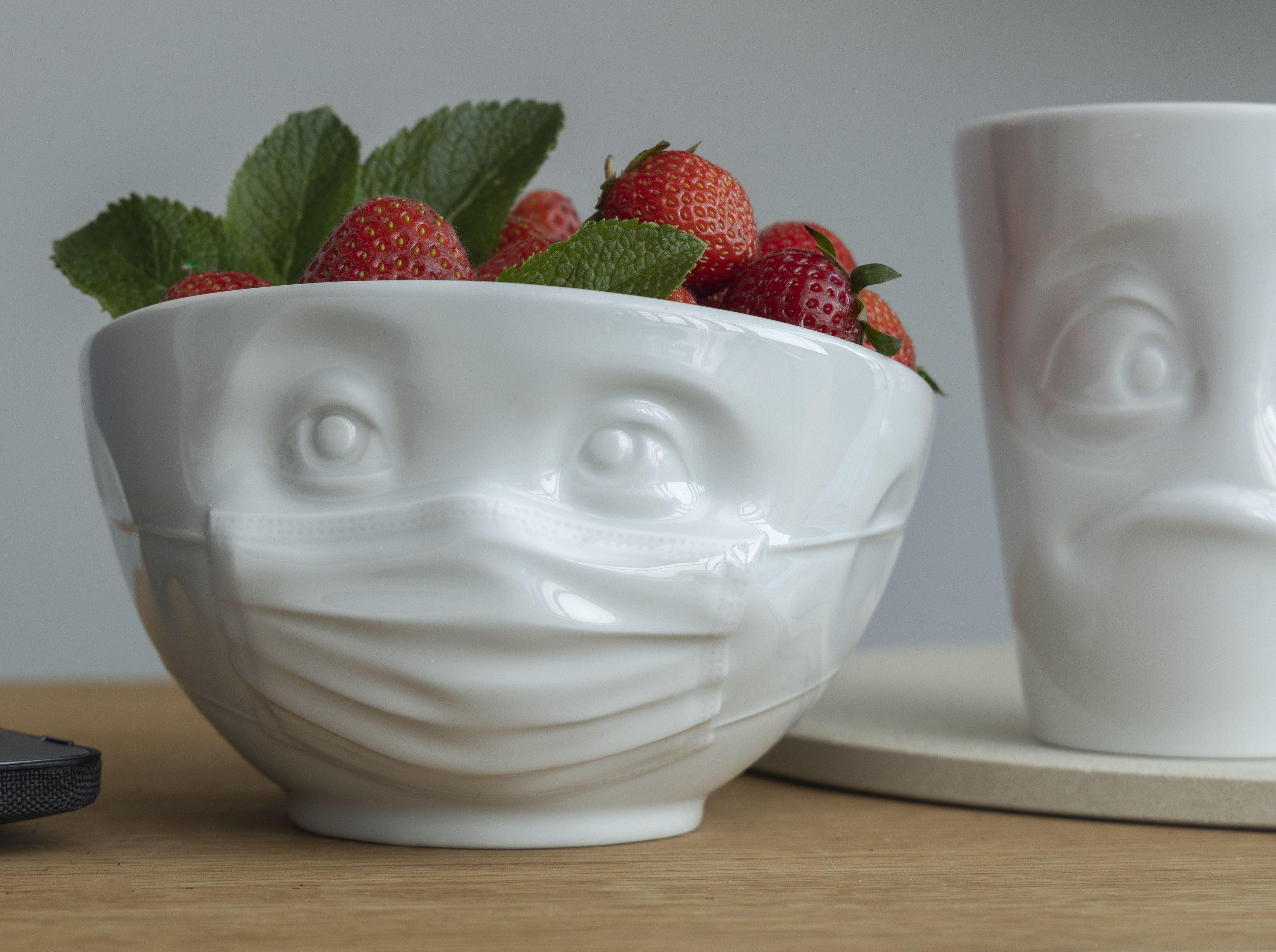 Miska HOPEFUL biały z szarym wnętrzem 58products Eye on Design