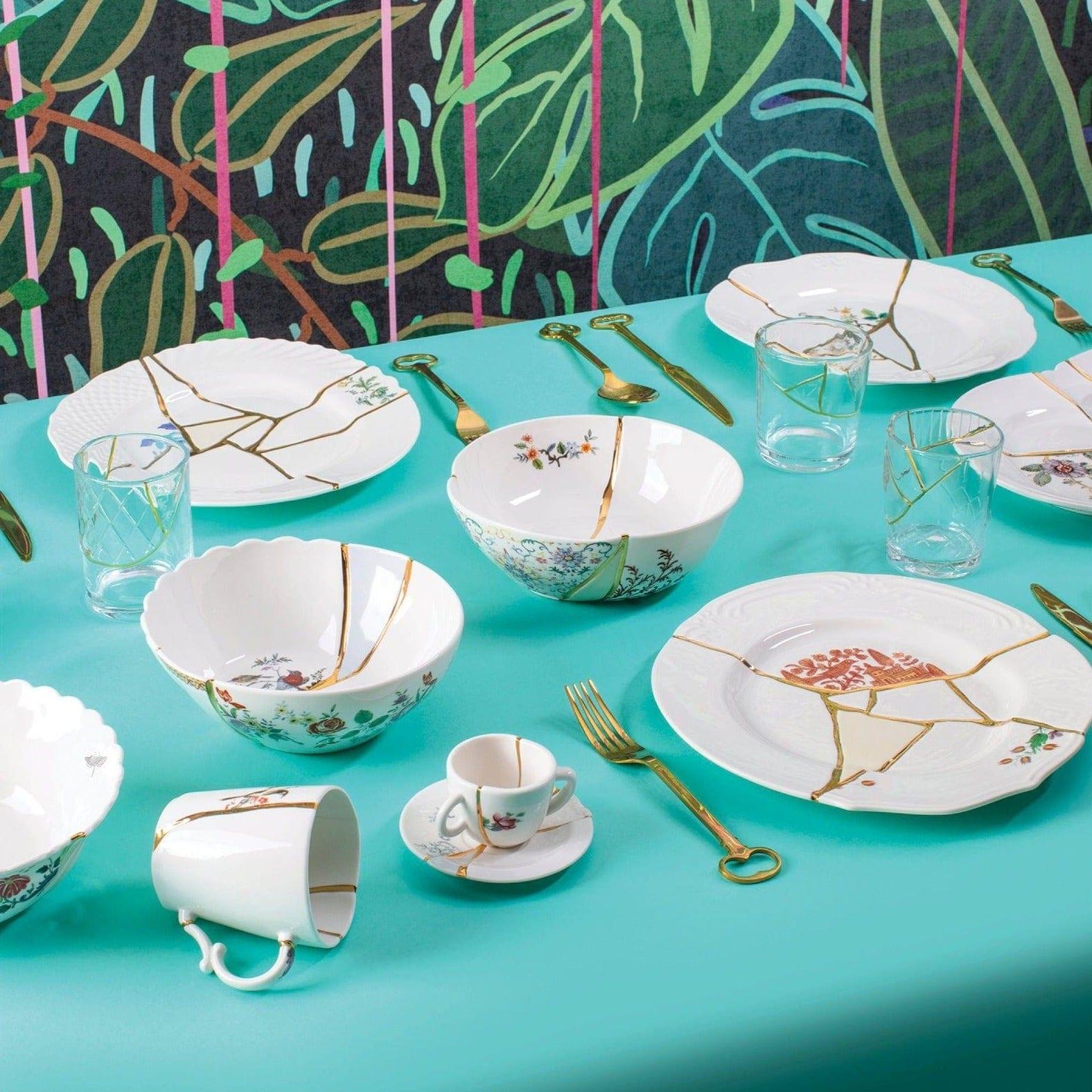 Miska KINTSUGI porcelanowy Seletti Eye on Design