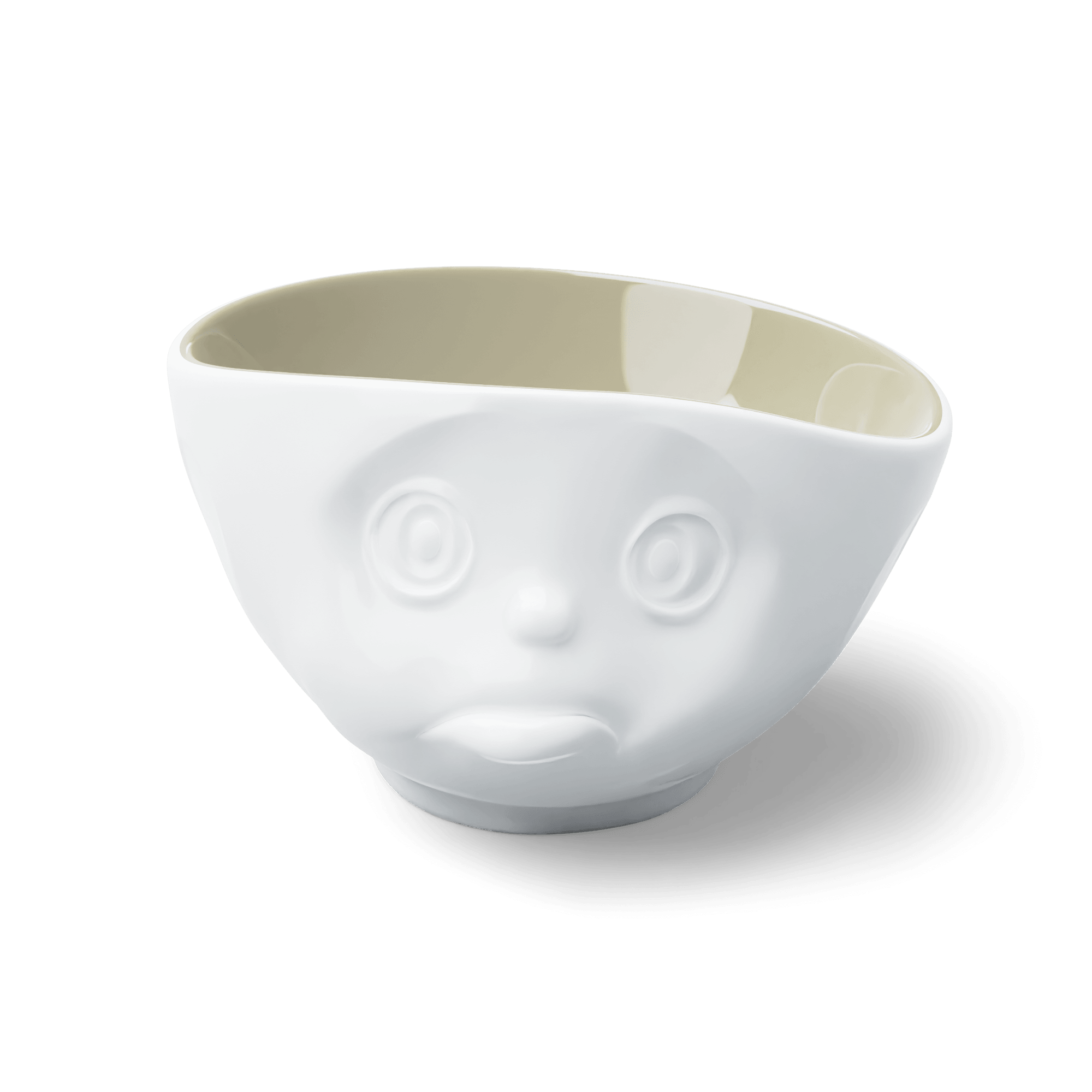 Miska SULKING biały z beżowym wnętrzem 58products Eye on Design