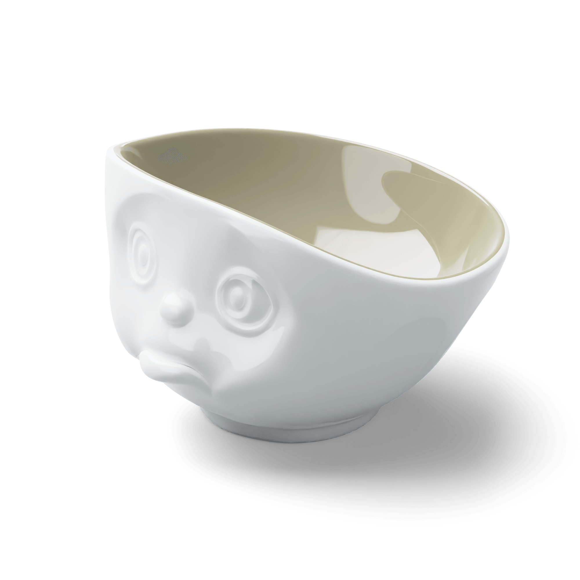 Miska SULKING biały z beżowym wnętrzem 58products Eye on Design