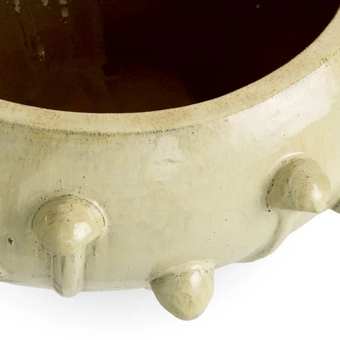 Buitenpot MISTRAL crème keramiek