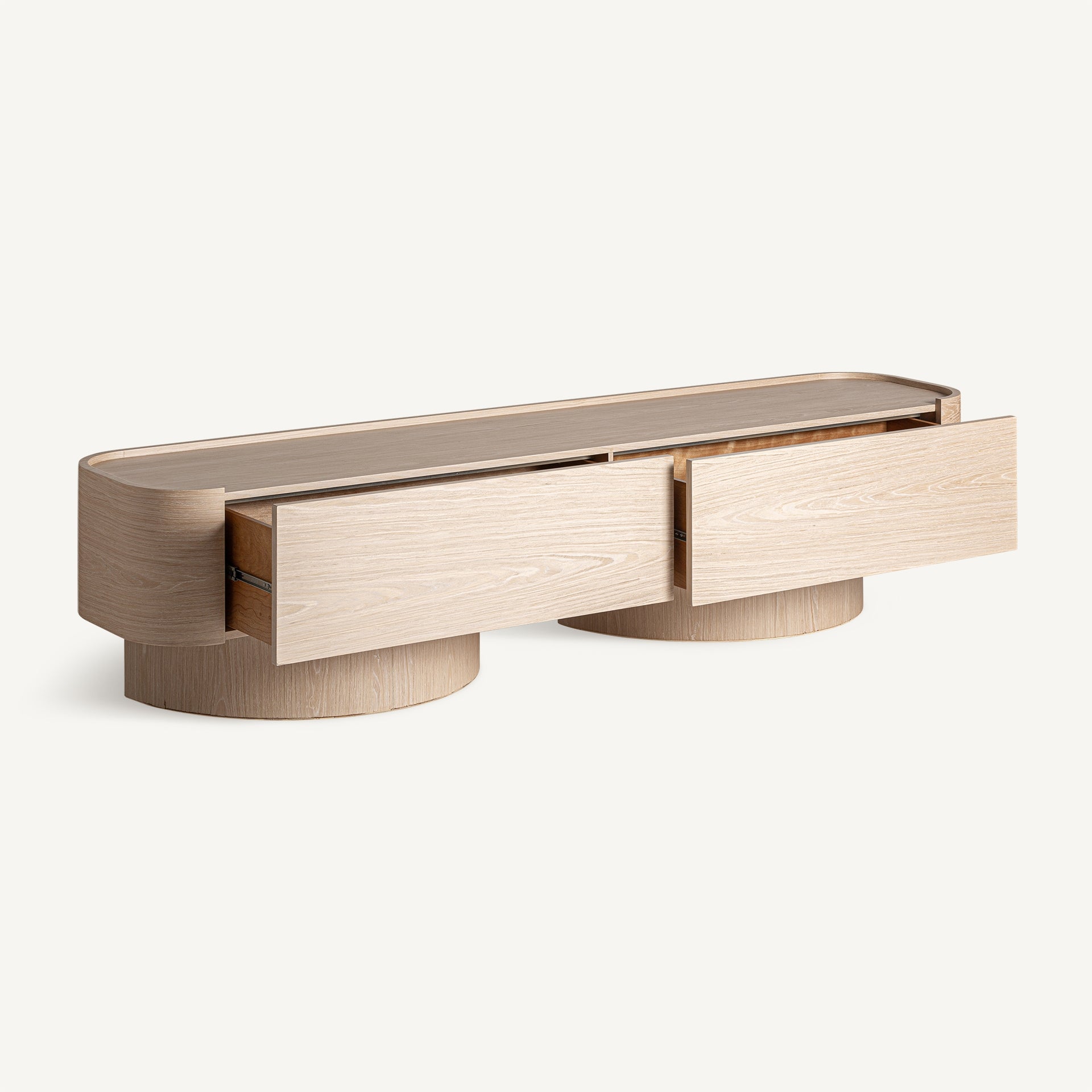 TV-meubel PRAYSSAC eikenfineer