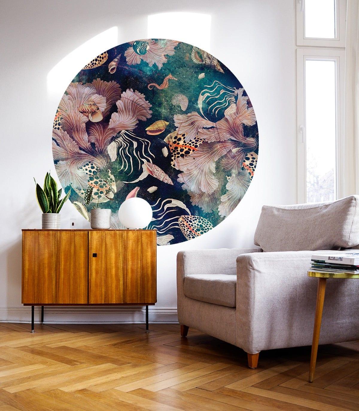 Mural DOTS BLACK SEA Wallcolors Eye on Design