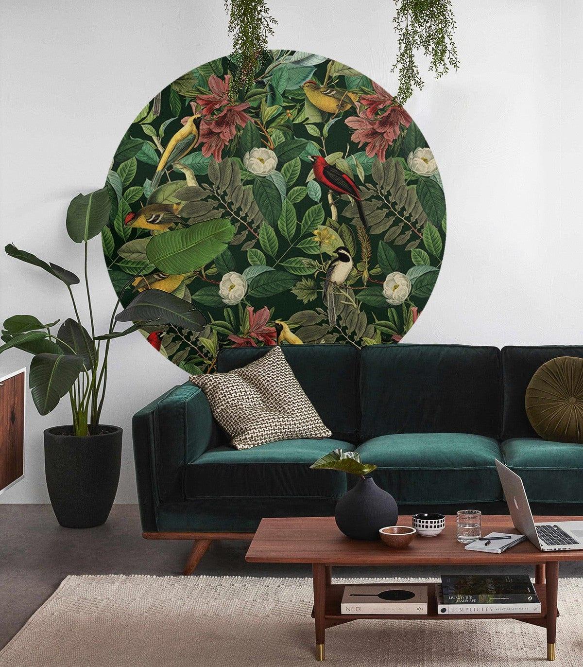 Mural DOTS DARK COLORS Wallcolors Eye on Design