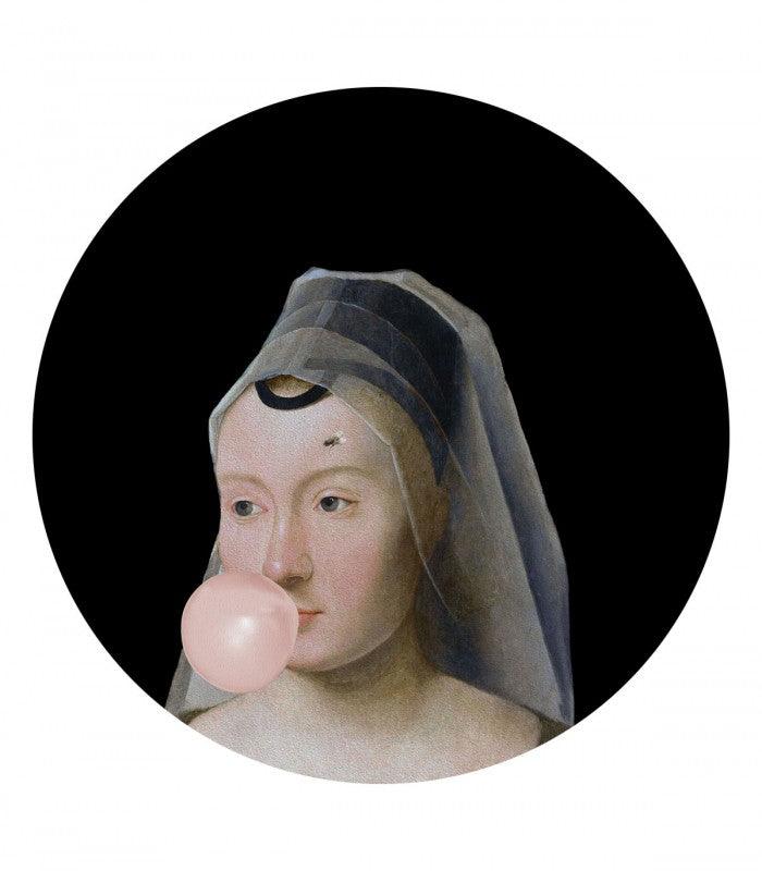 Mural DOTS Lady Veil Wallcolors Eye on Design