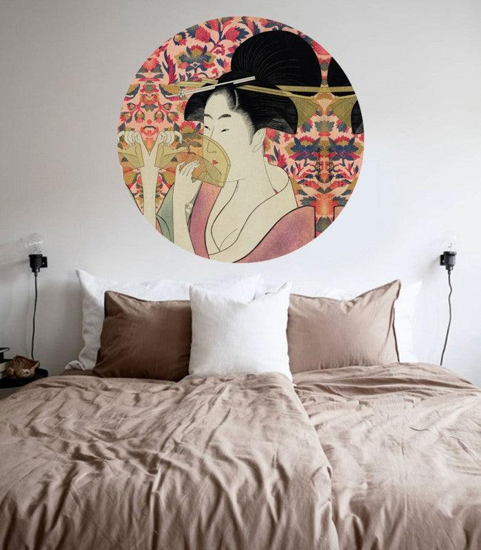 Mural DOTS Lone Warrior's Bloom Wallcolors Eye on Design