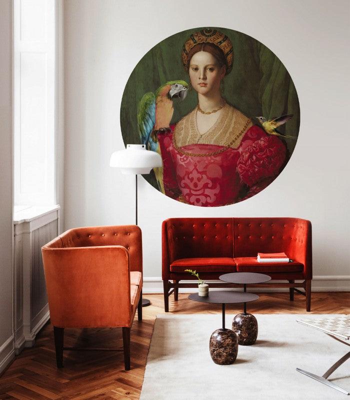 Mural DOTS Mother of Birds Wallcolors Eye on Design