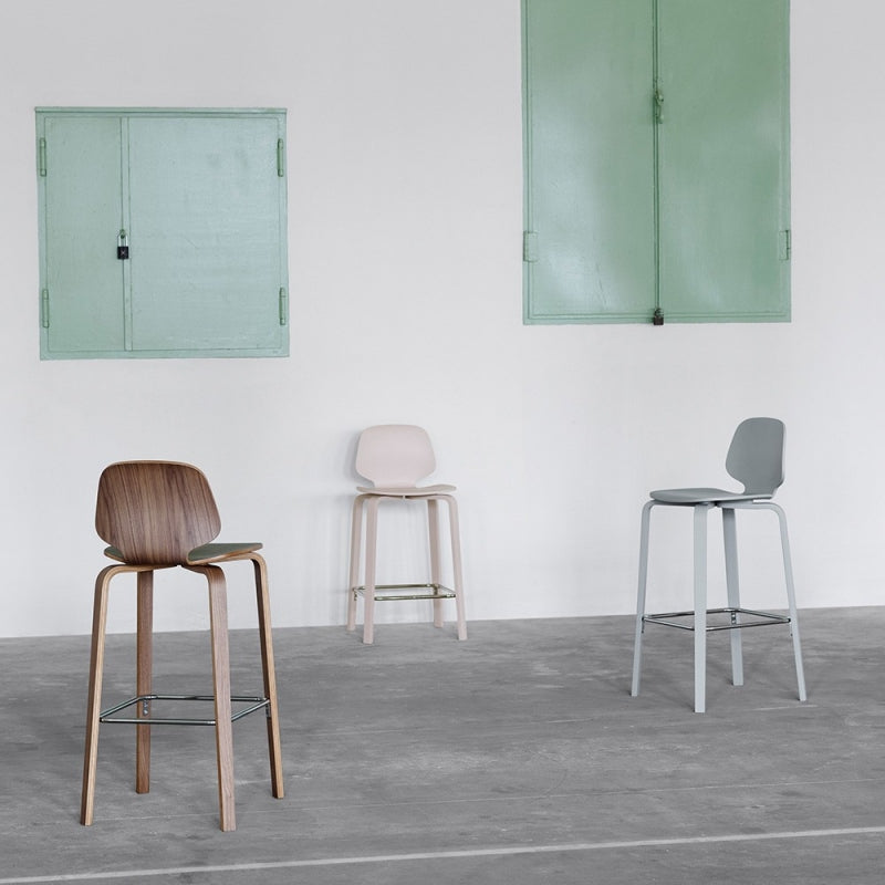 Bar chair My black oak veneer