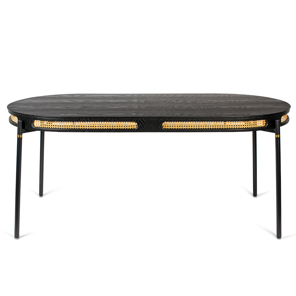 Tafel STOP DE WEBBING zwart