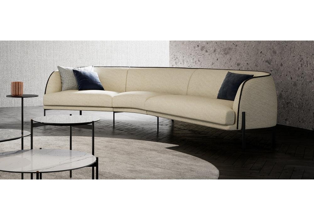 Narożnik CAILLOU jasnobeżowy Liu Jo Living Eye on Design