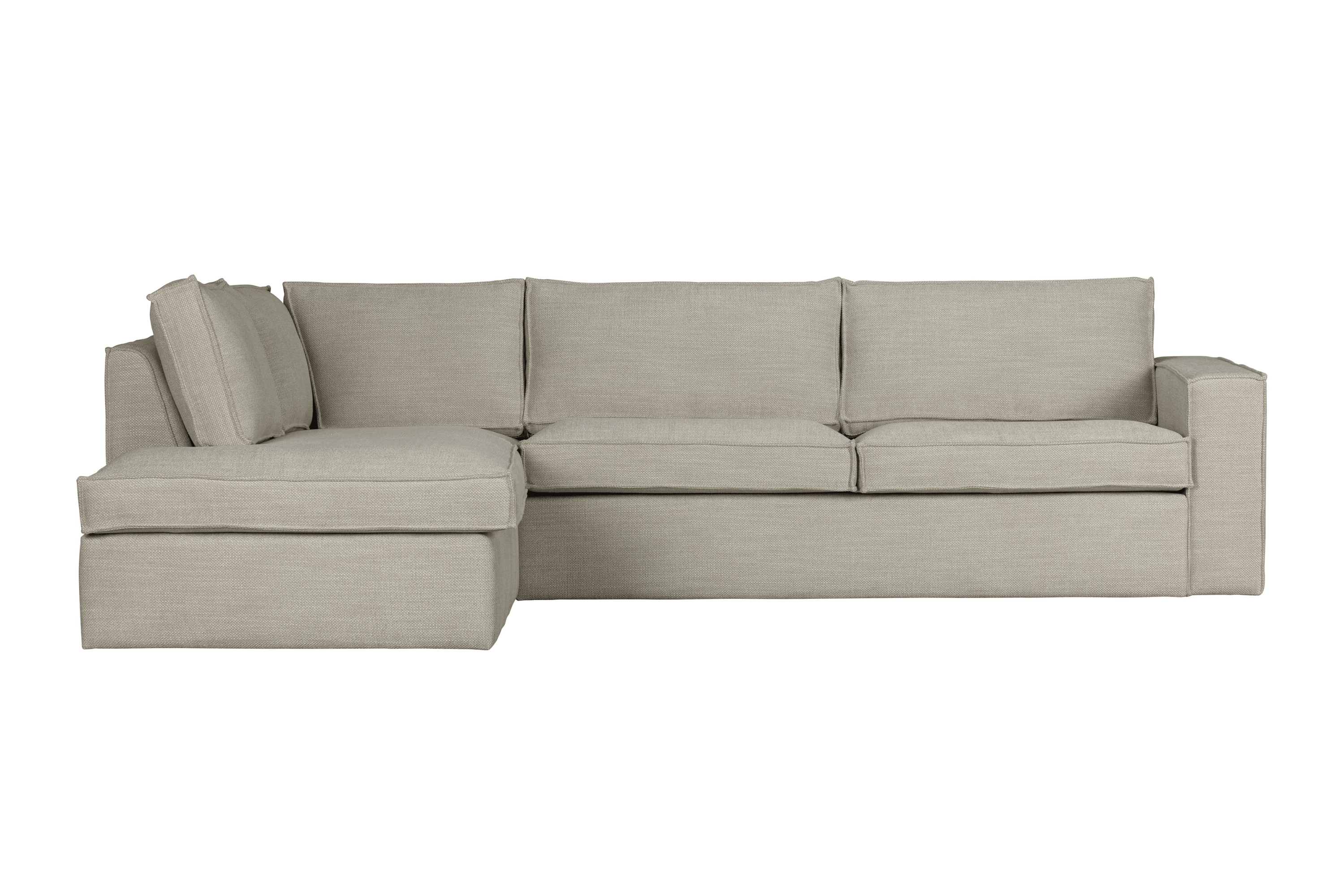 Narożnik lewostronny FREDDIE beżowy Woood Eye on Design