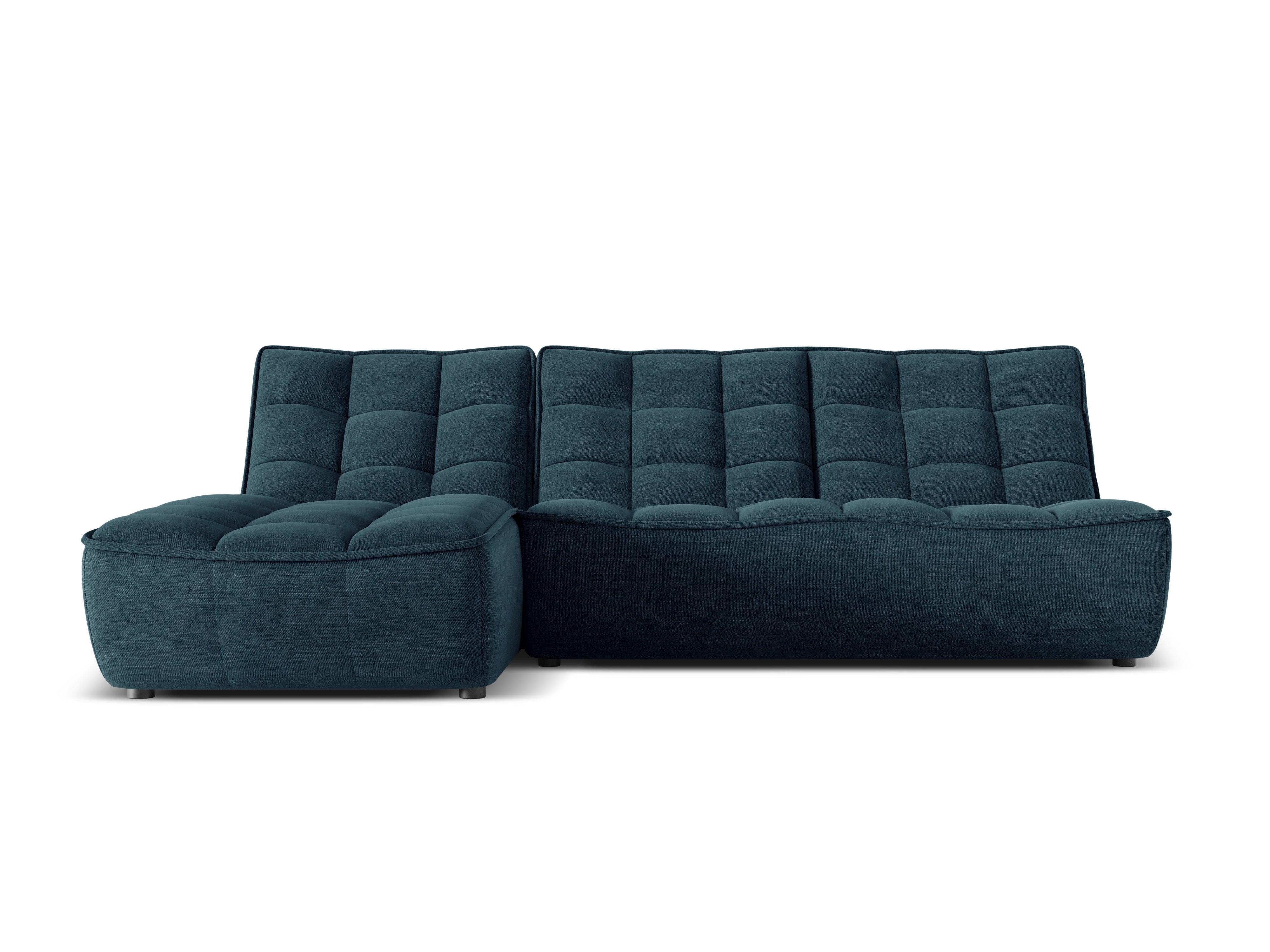 Narożnik lewostronny MONI granatowy Maison Heritage Eye on Design