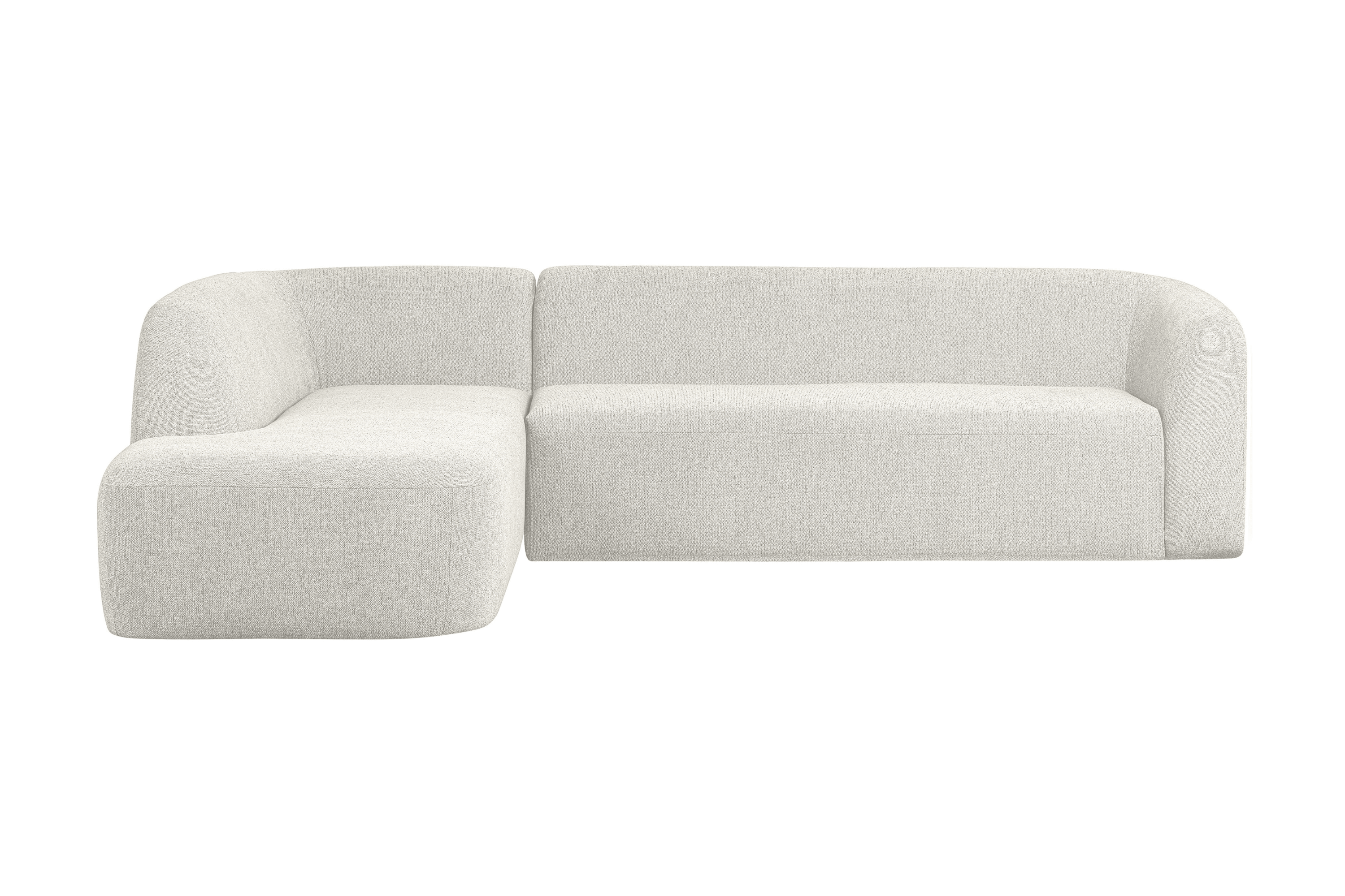 Narożnik lewostronny SLOPING melanż perłowy Be Pure Eye on Design