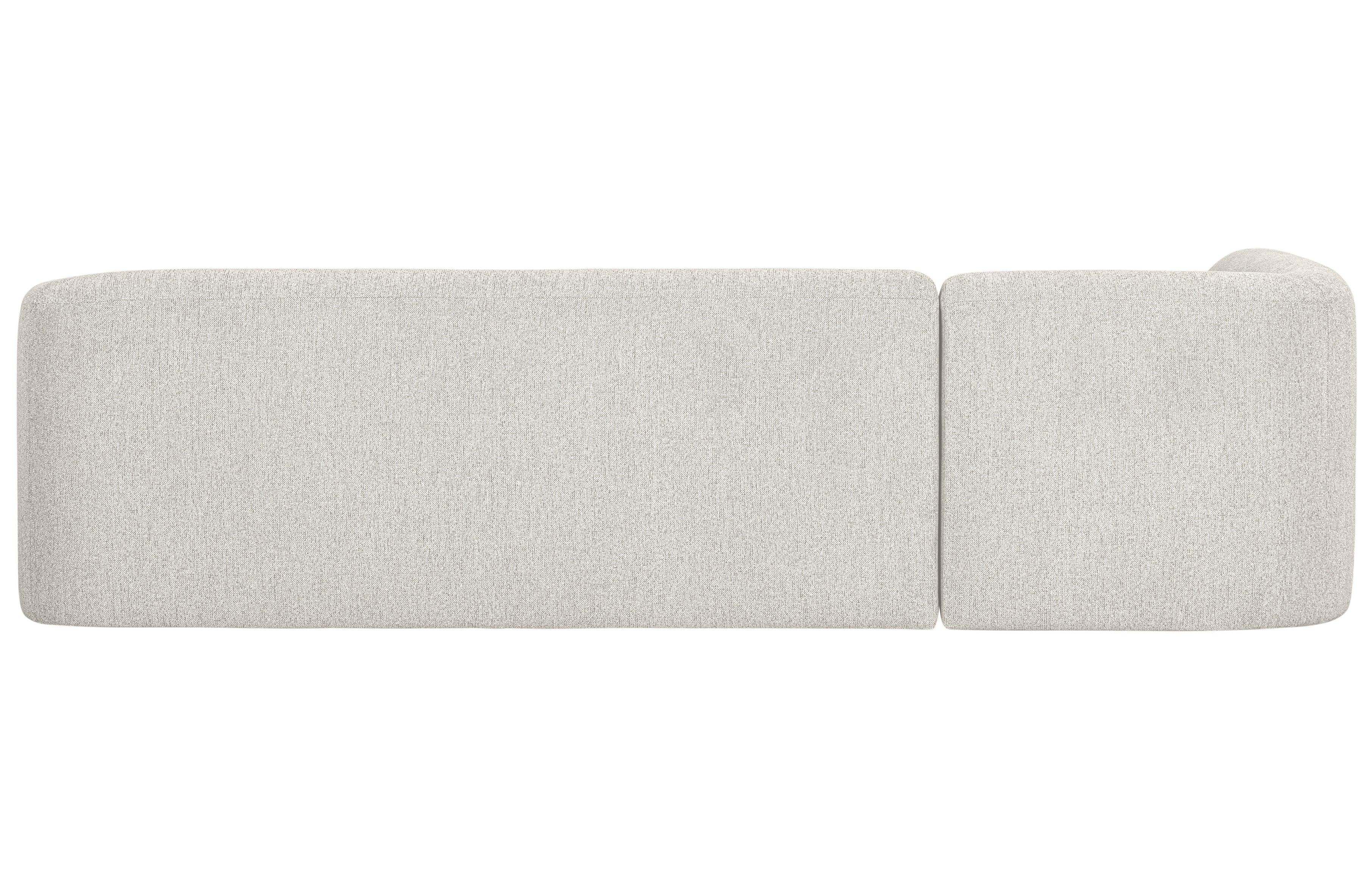 Narożnik lewostronny SLOPING melanż perłowy Be Pure Eye on Design