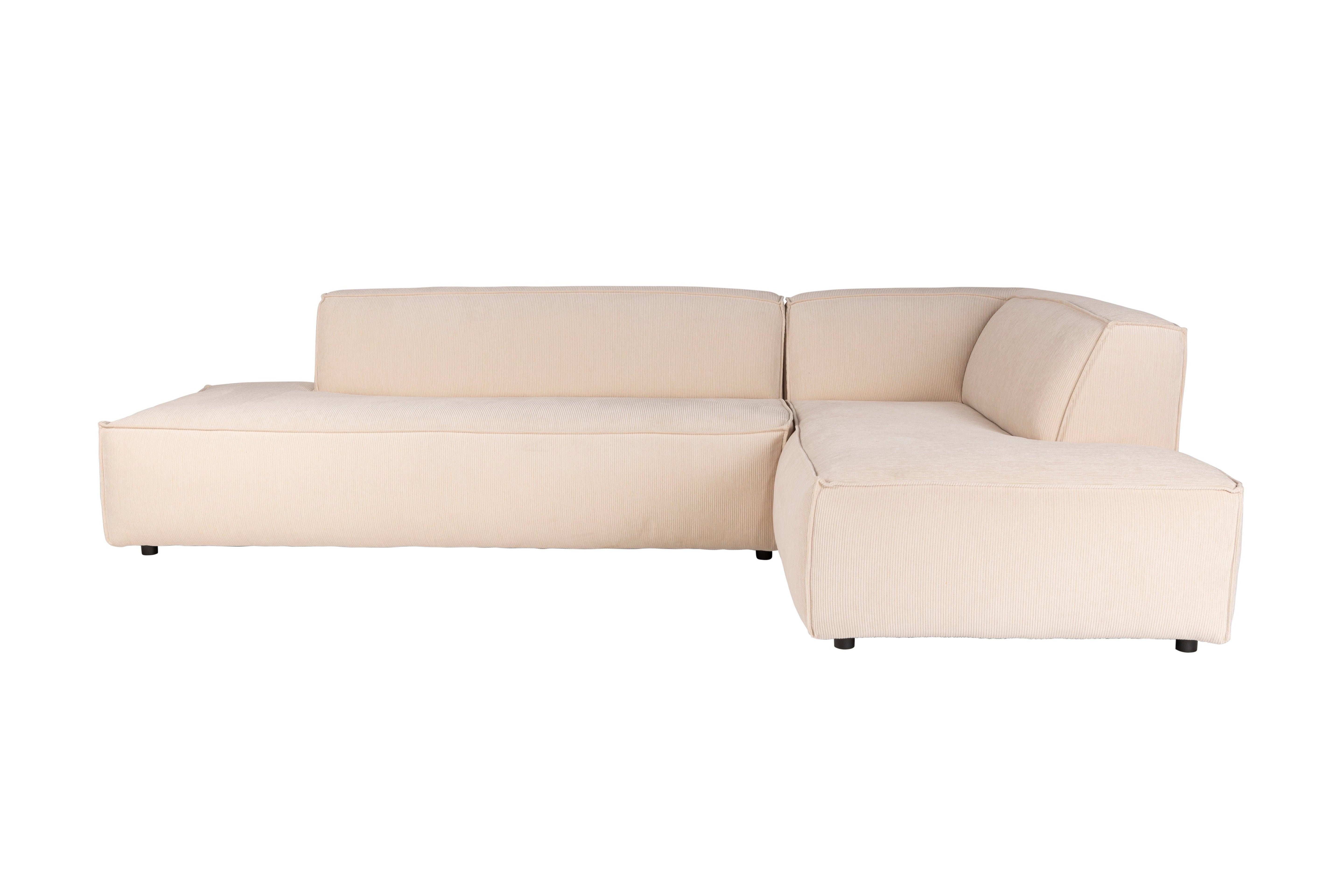 Fat Freddy Rib Sofa Right Natural Zuiver Eye on Design