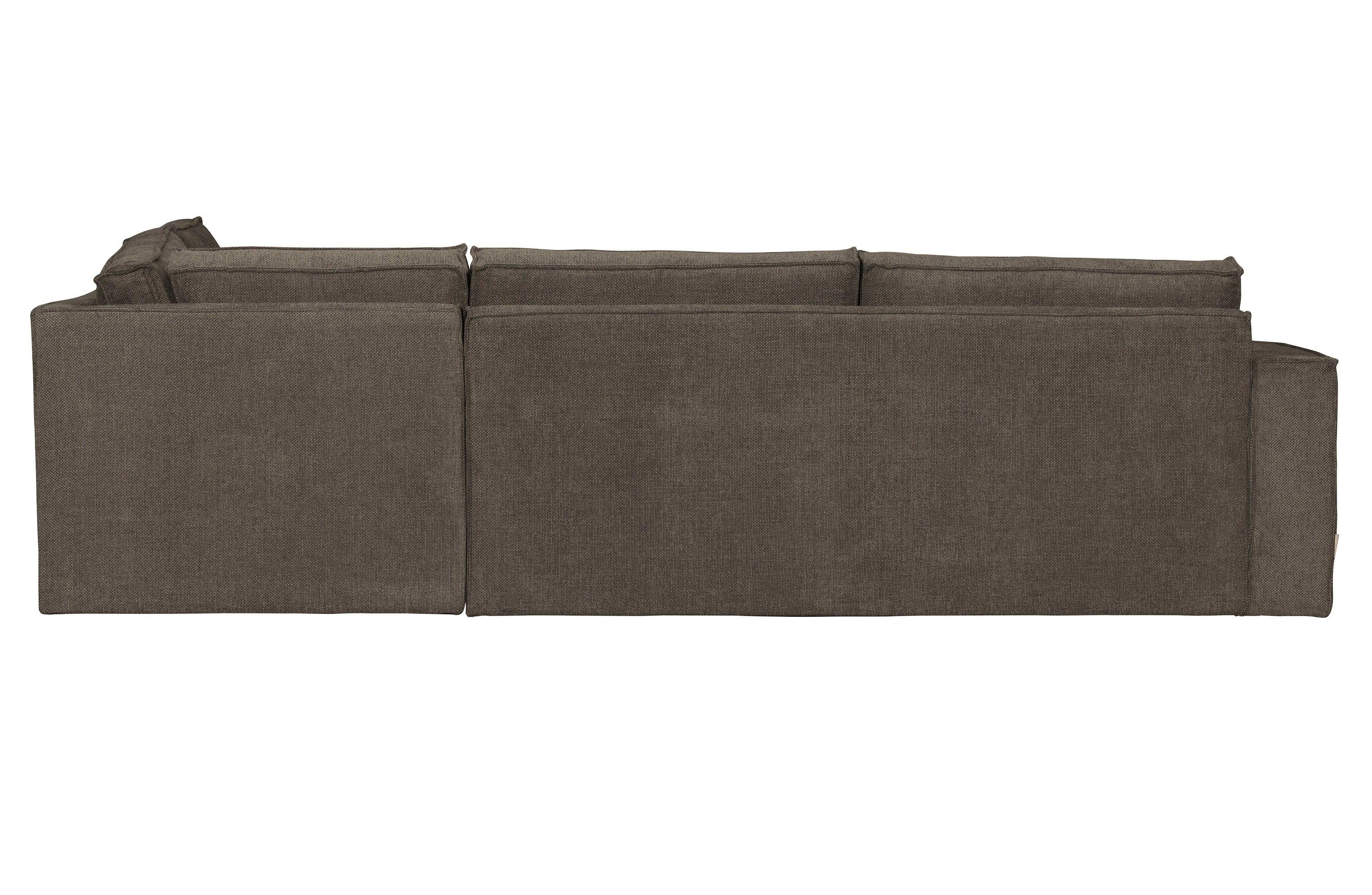 Narożnik prawostronny FREDDIE ciemnobrązowy Woood Eye on Design