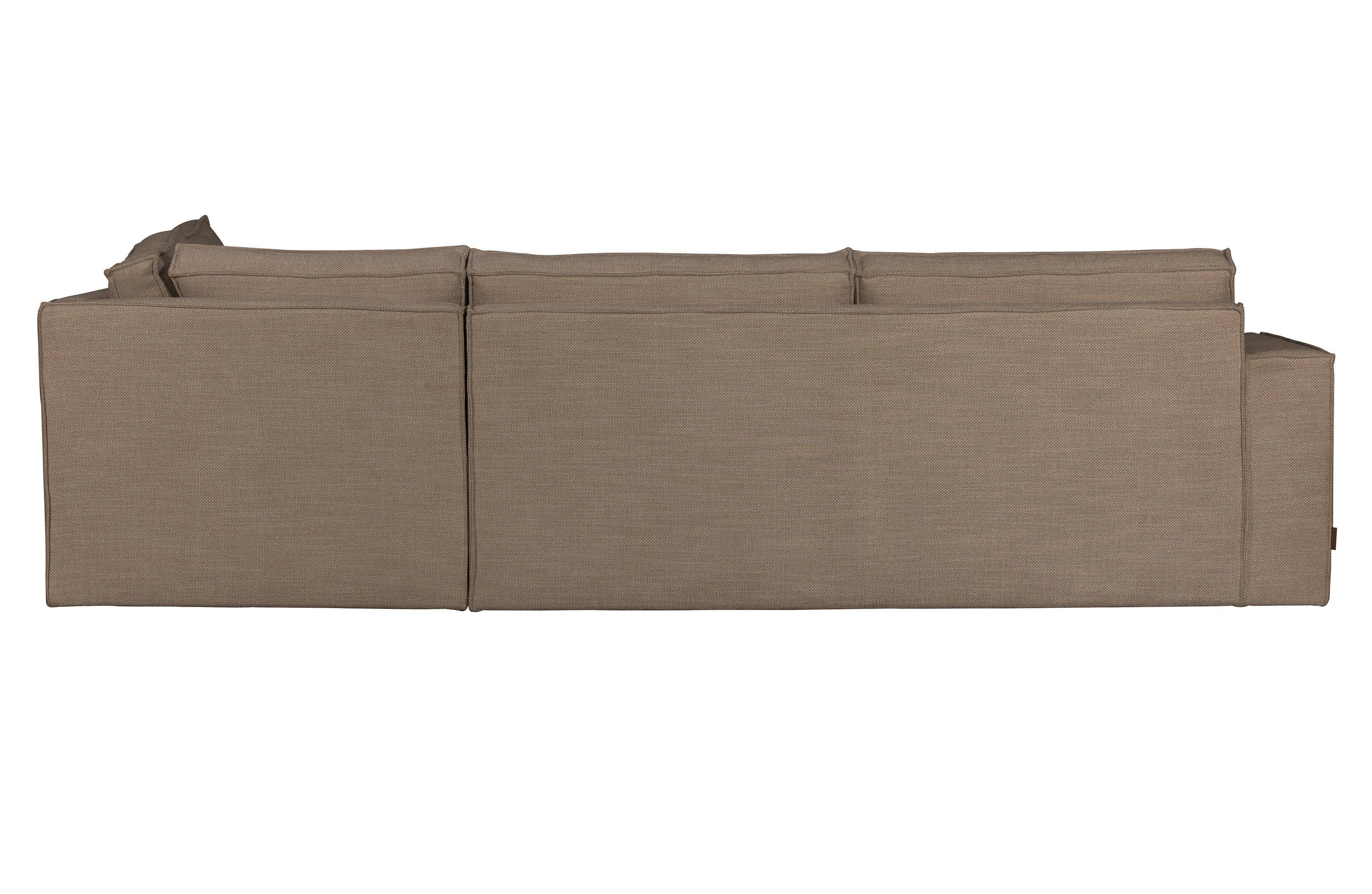 Narożnik prawostronny FREDDIE jasnobrązowy Woood Eye on Design